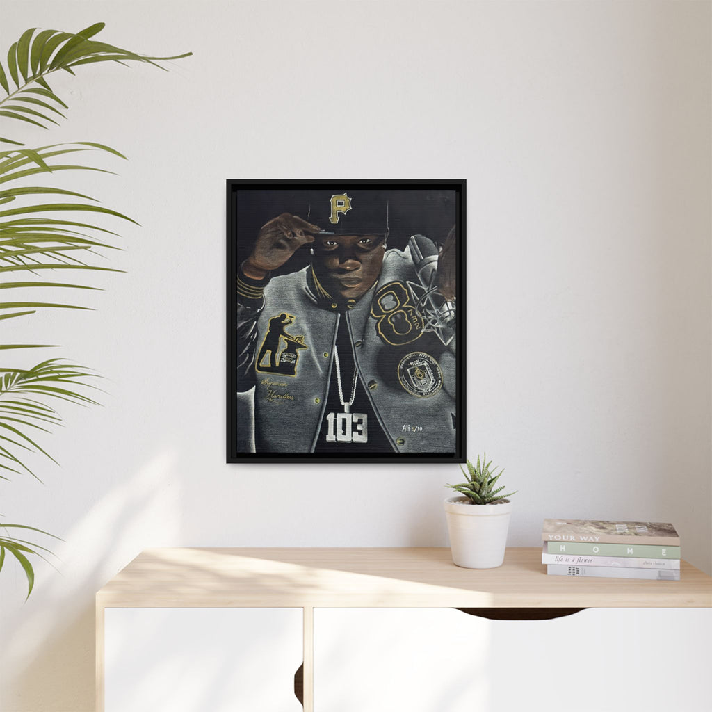 Canvas Looking in the Mirror Wall Art