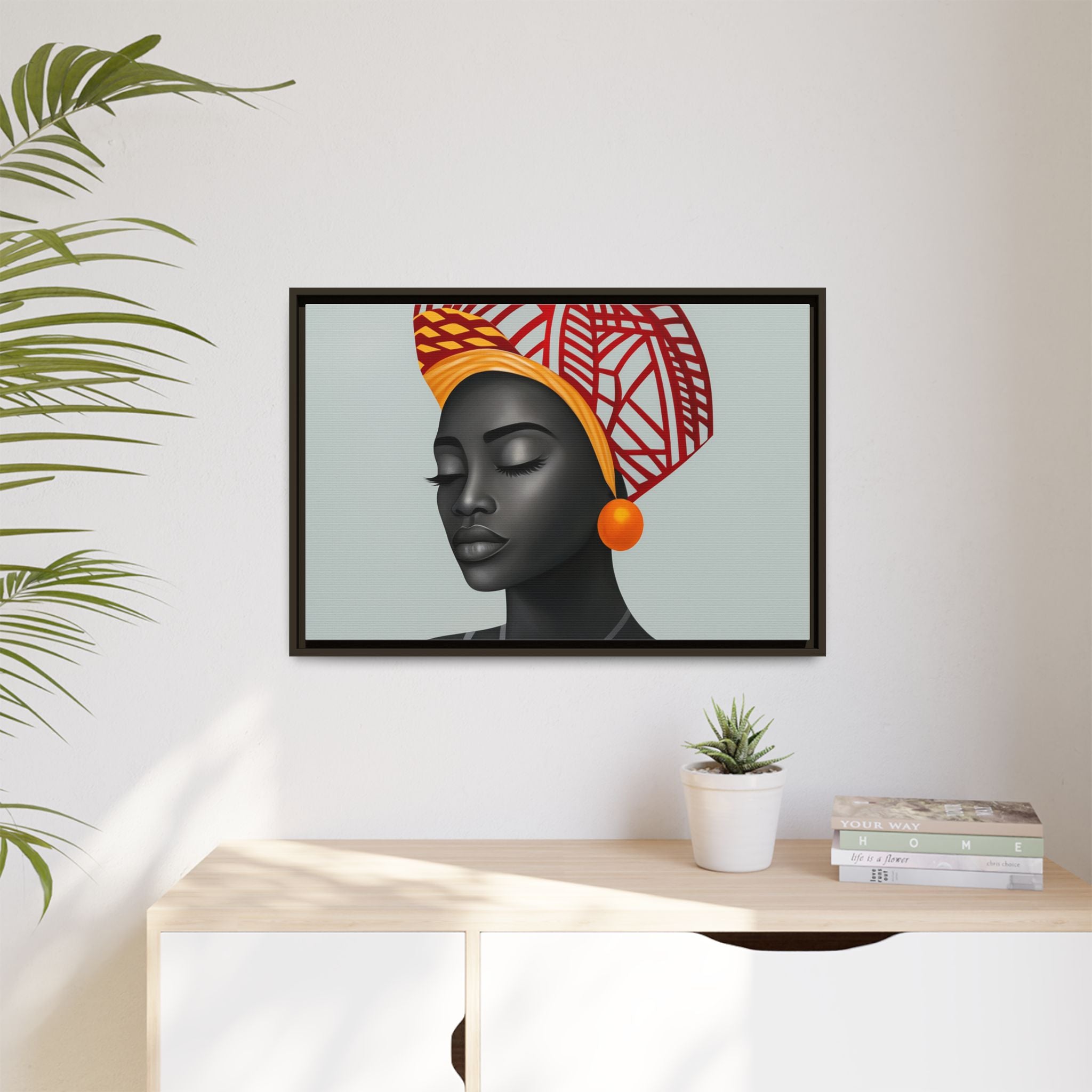 African Woman Humility