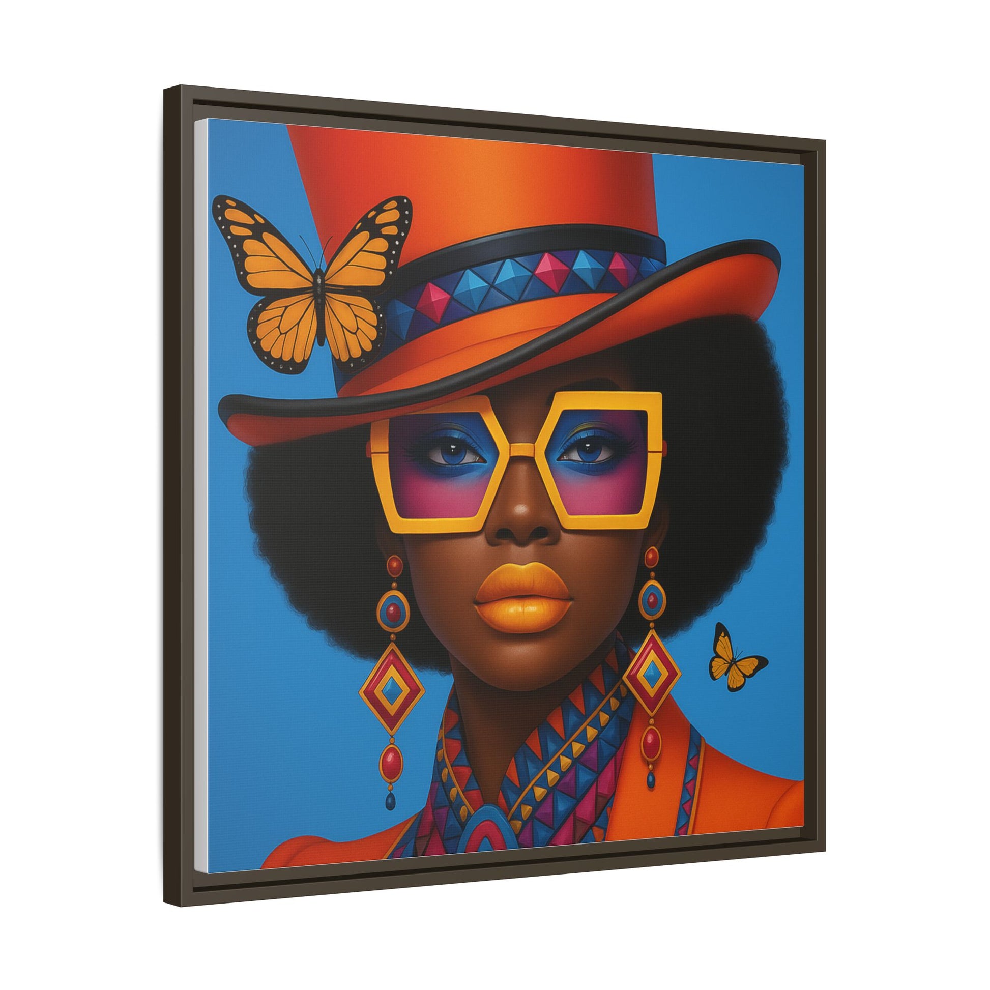 Butterfly Afro Queen