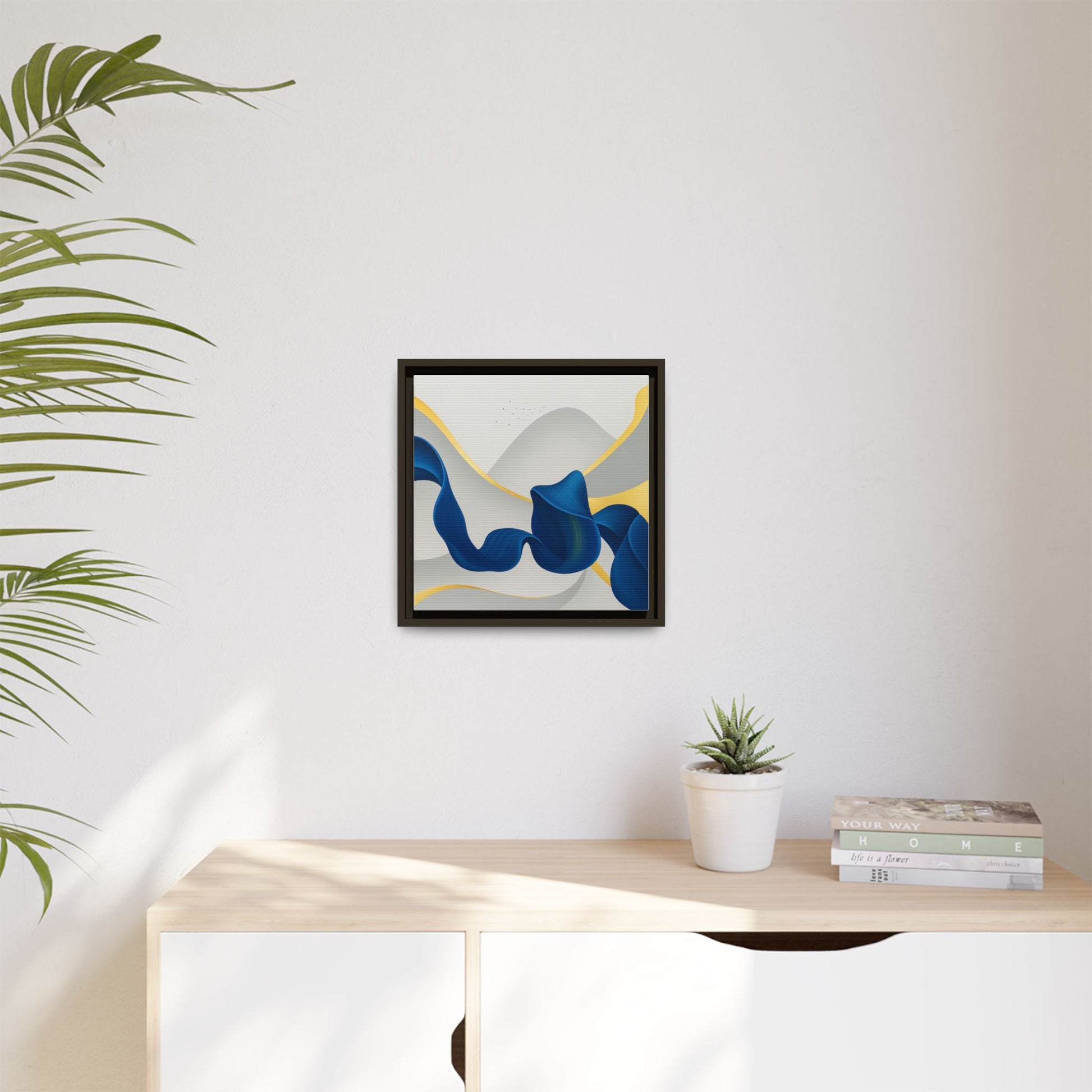 Stylish Blue Twist