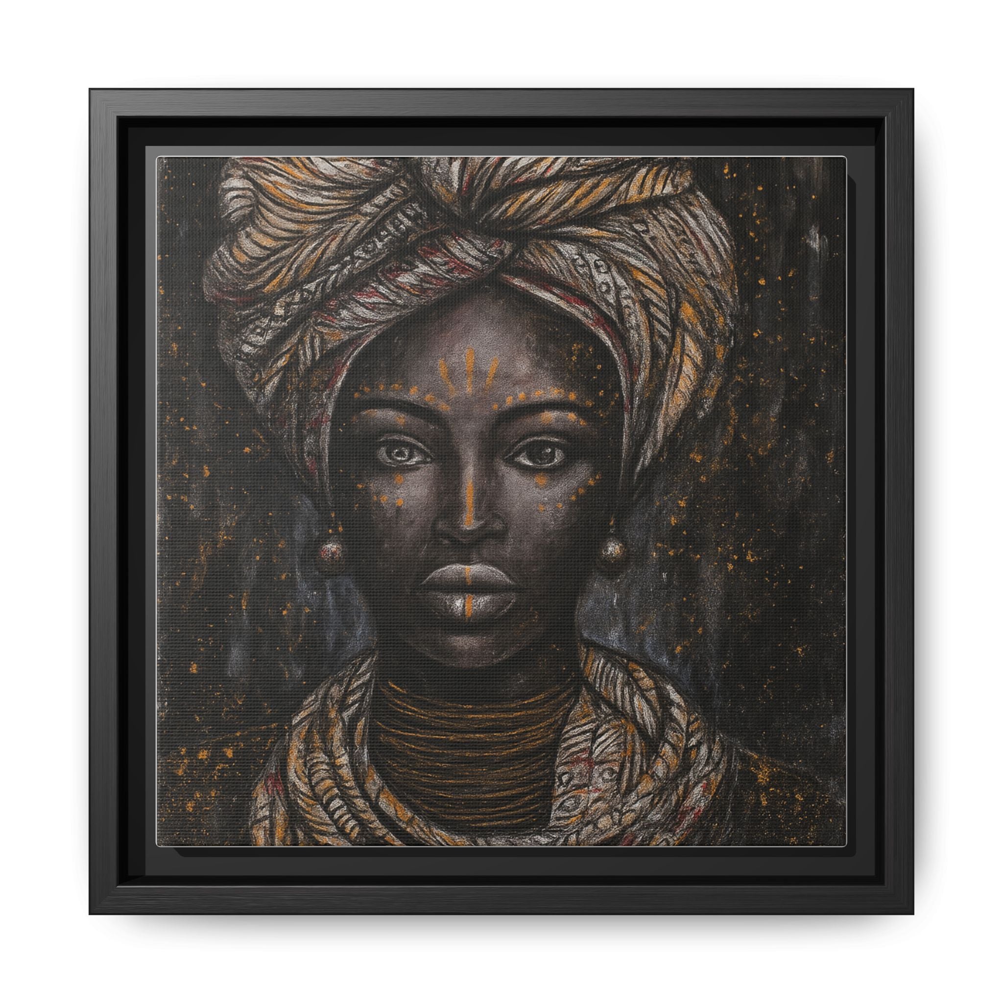 Artistic African Lady