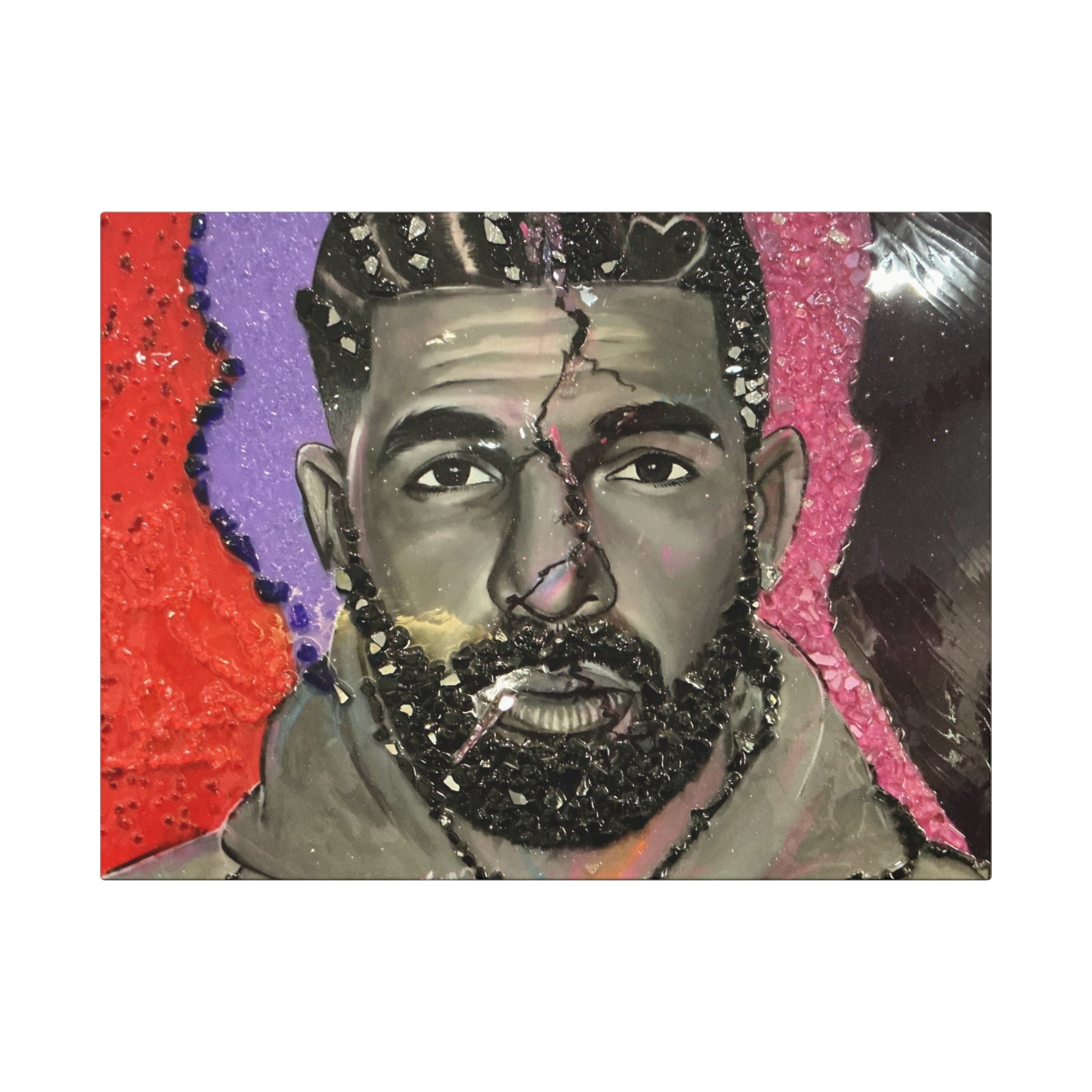 Bold Canvas Art Wraps, Unique Wall Decor, Home Aesthetic, Gift for Music Lovers, Contemporary Artwork for Home