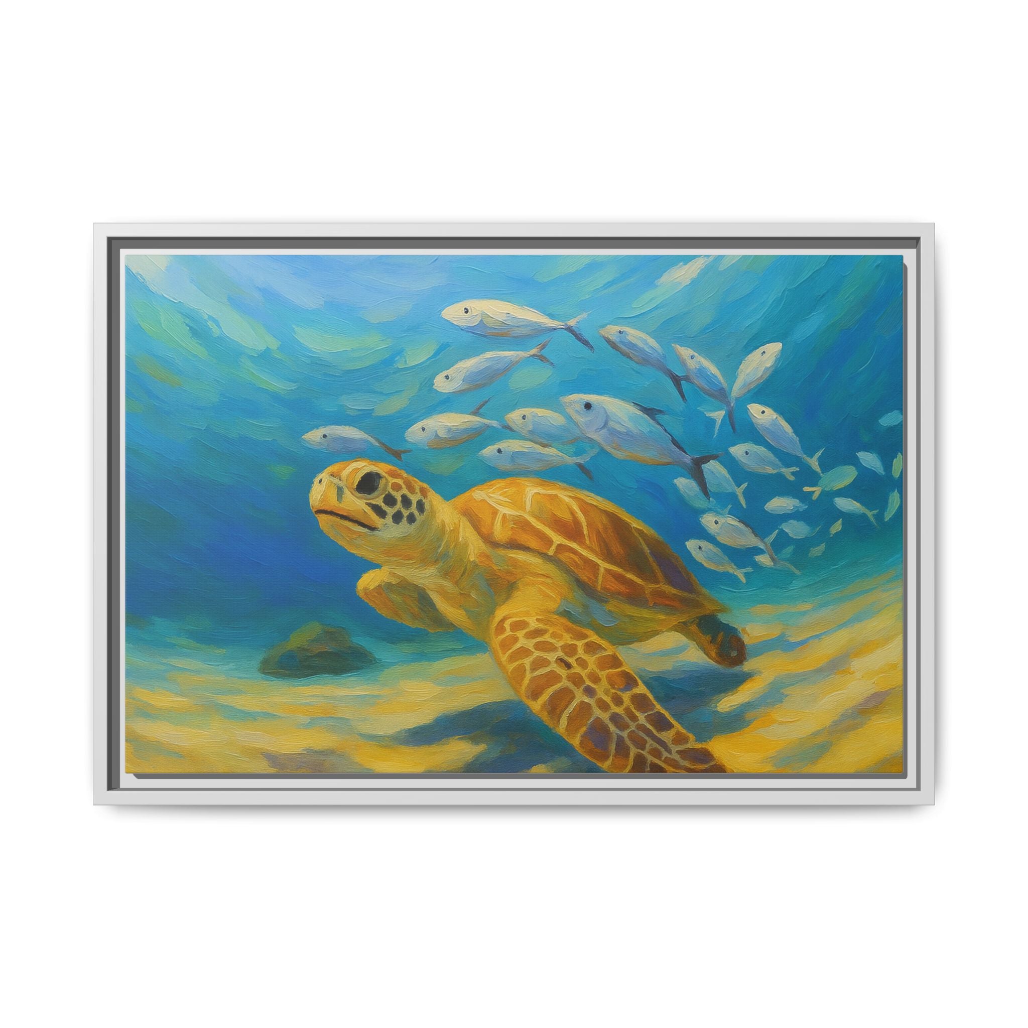 Underwater Sea Turtle life