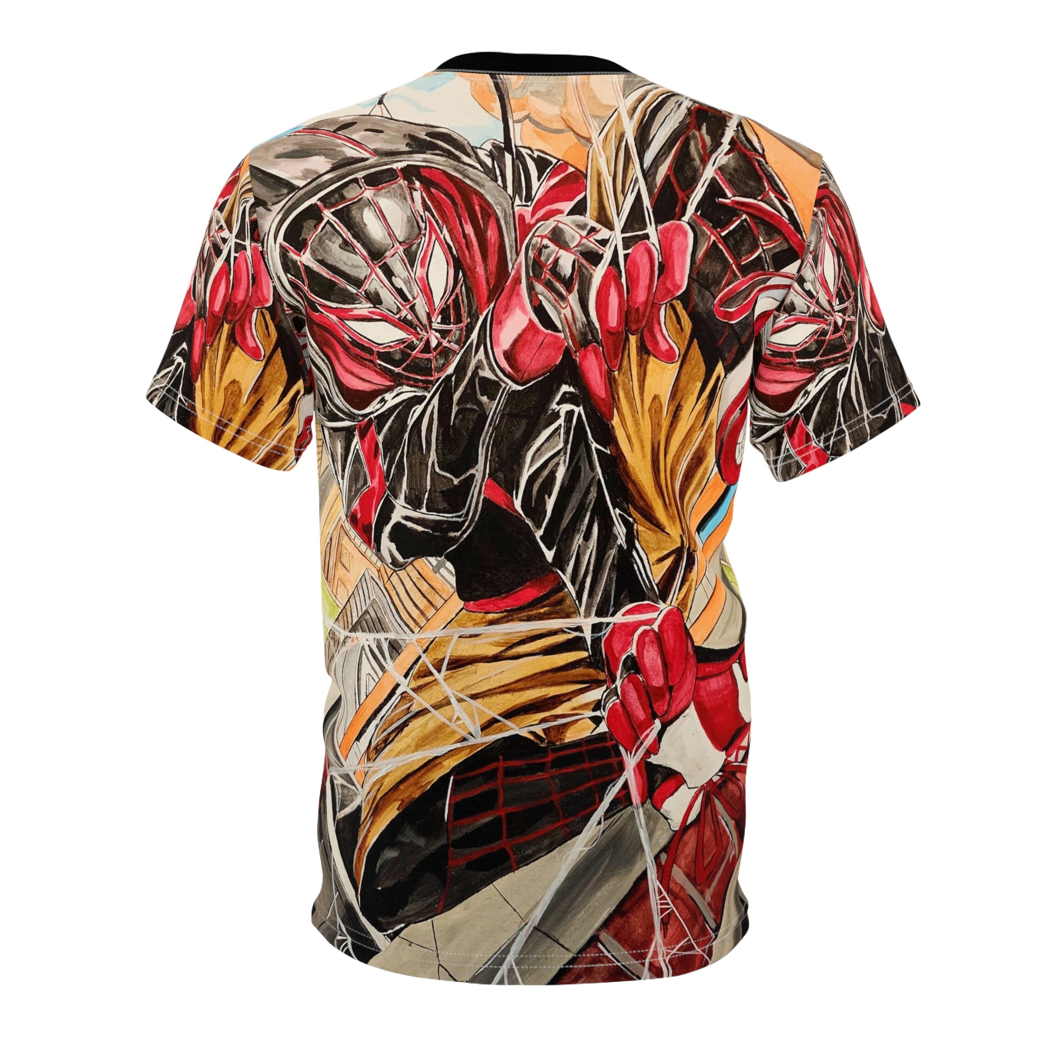 Comic Hero Miles Morales All Over TEE: SM