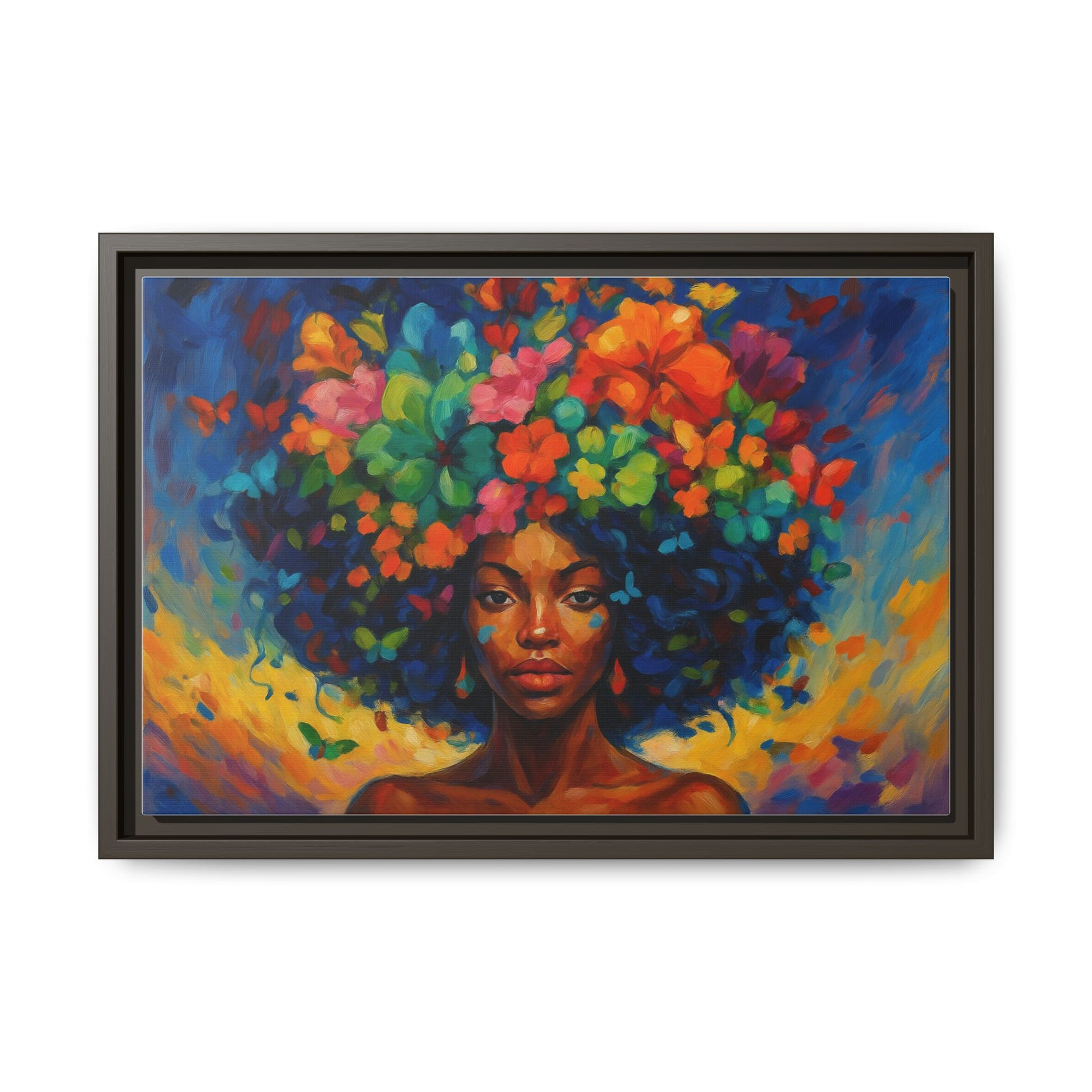 Garden Afro Crown