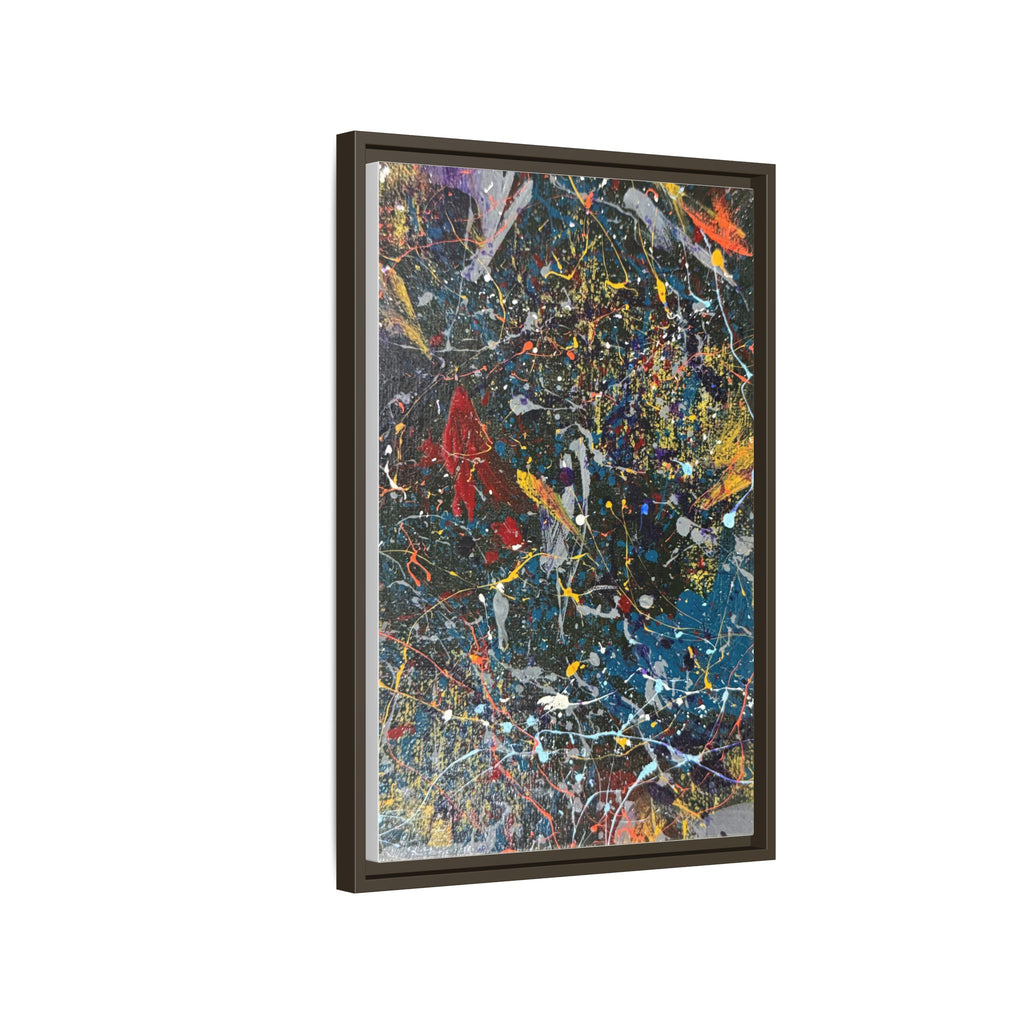 Colorful Abstract Framed Canvas Art