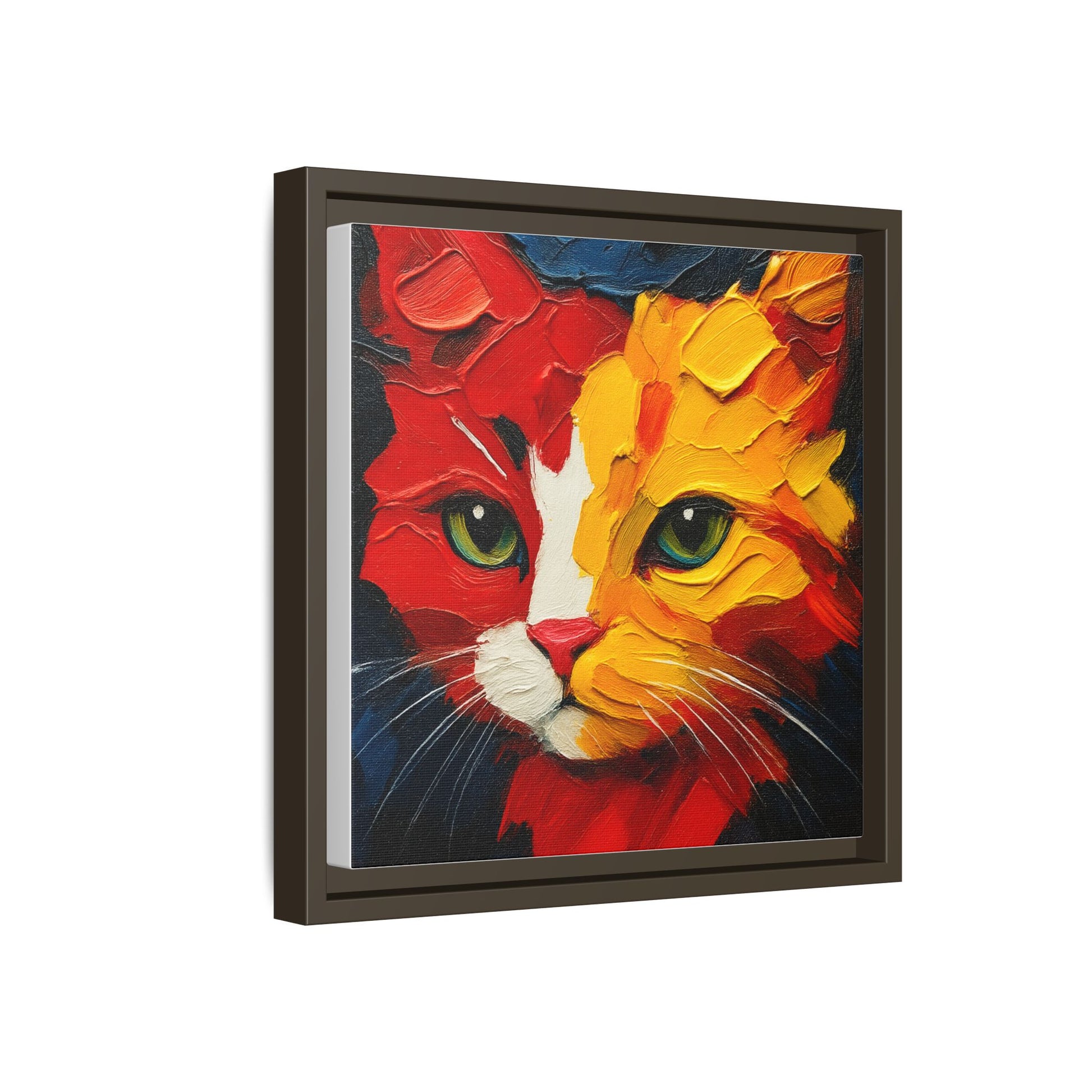 Whiskers in Red & Gold