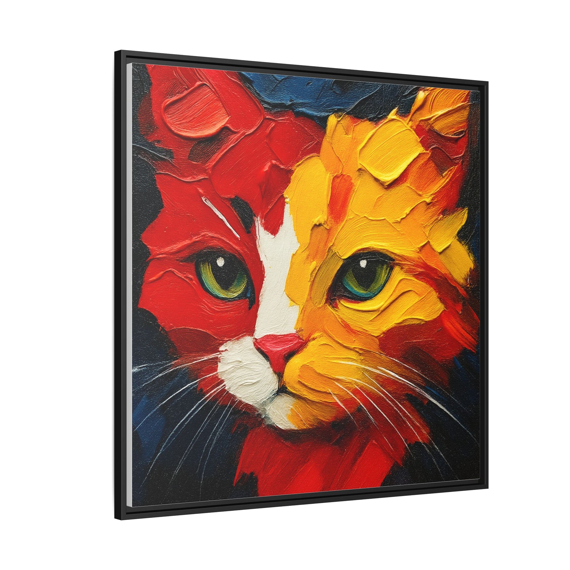 Whiskers in Red & Gold