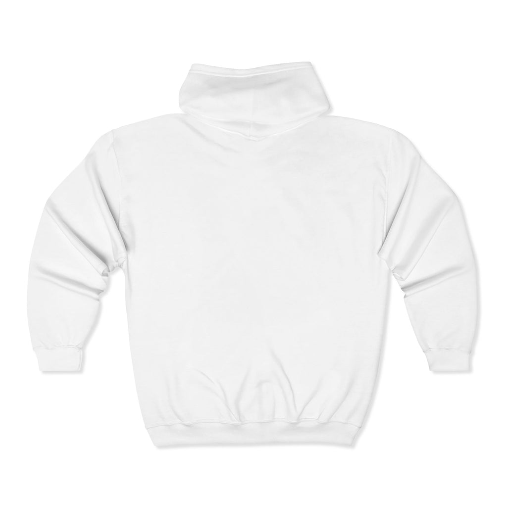 Crossroads of America Zip Hoodie – Vintage Collegiate Full‑Zip Sweatshirt