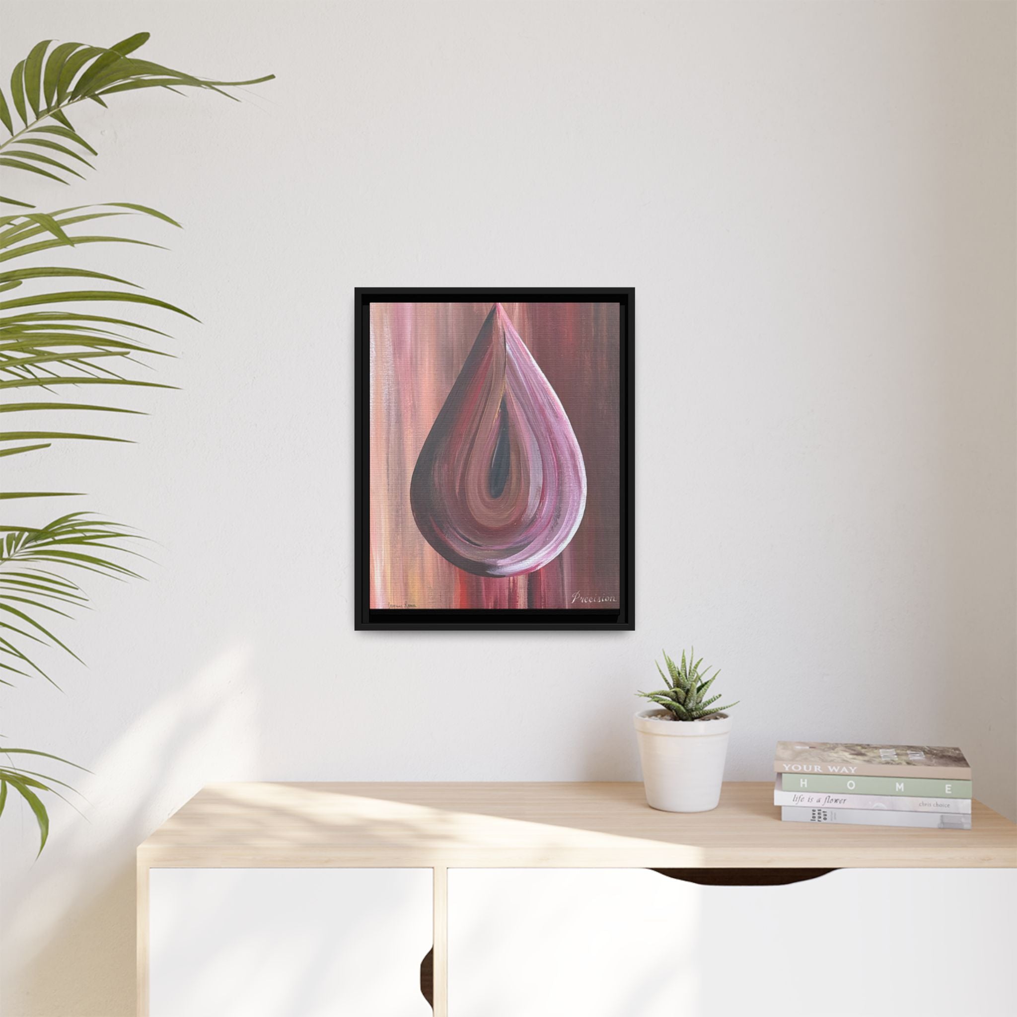 Canvas Art: Purple Rain