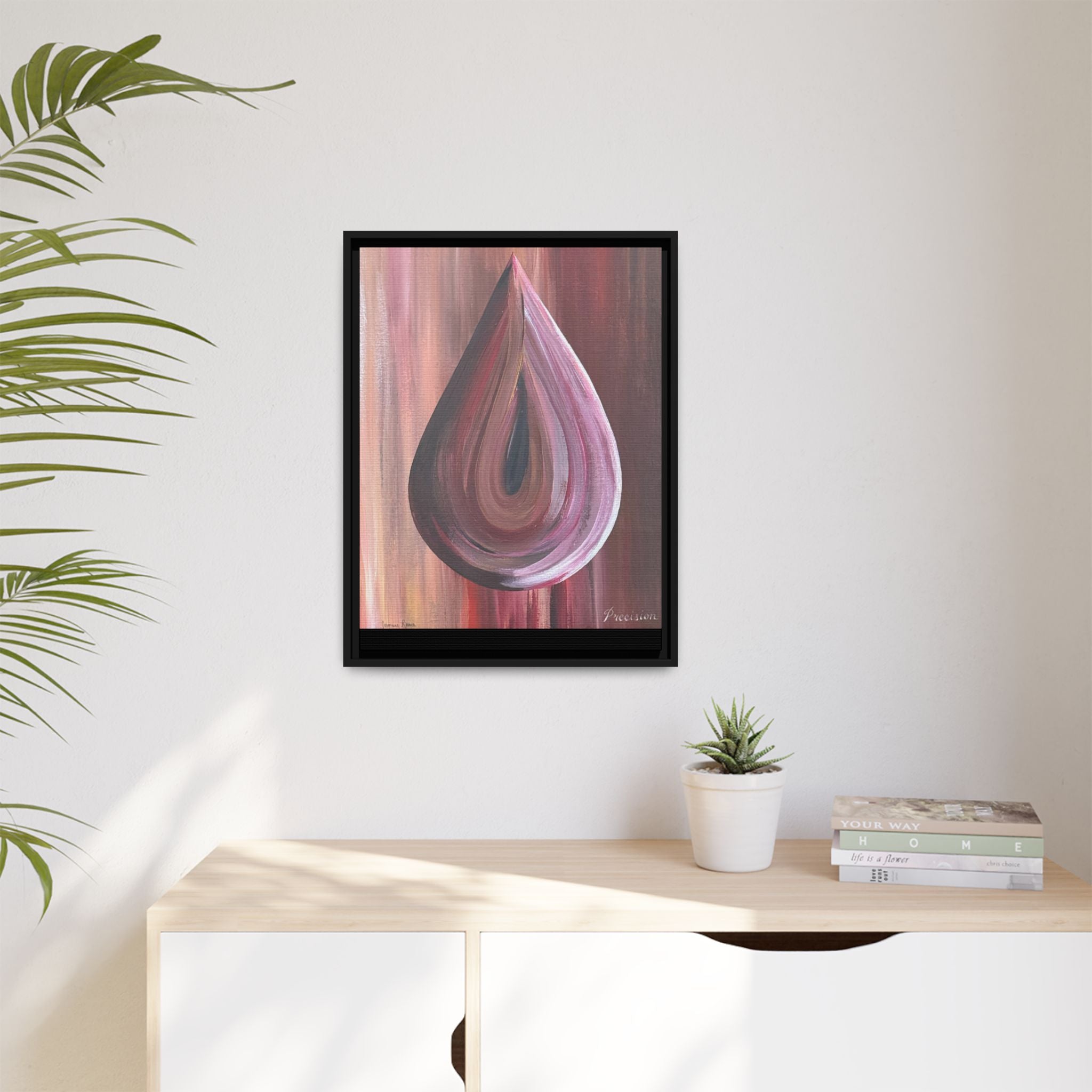 Canvas Art: Purple Rain