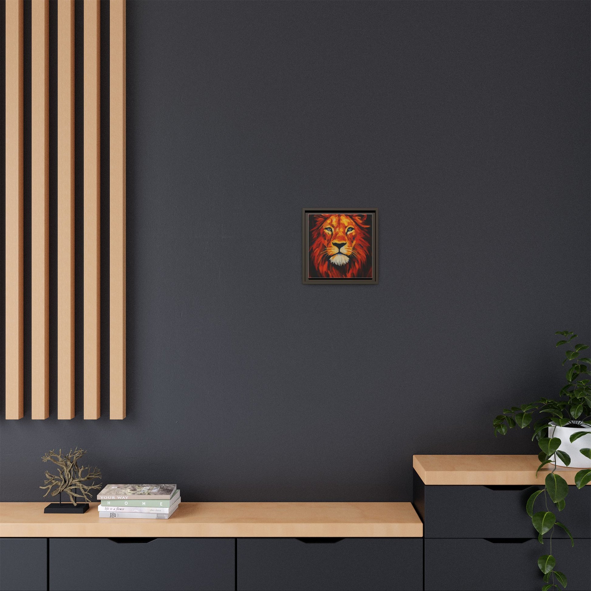 Orange Red Lion 1