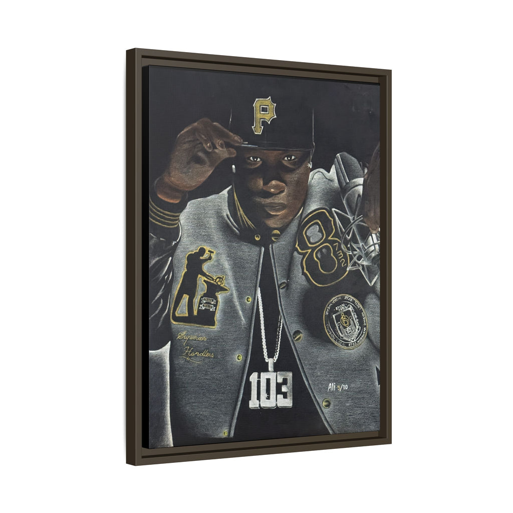 Canvas Looking in the Mirror Wall Art