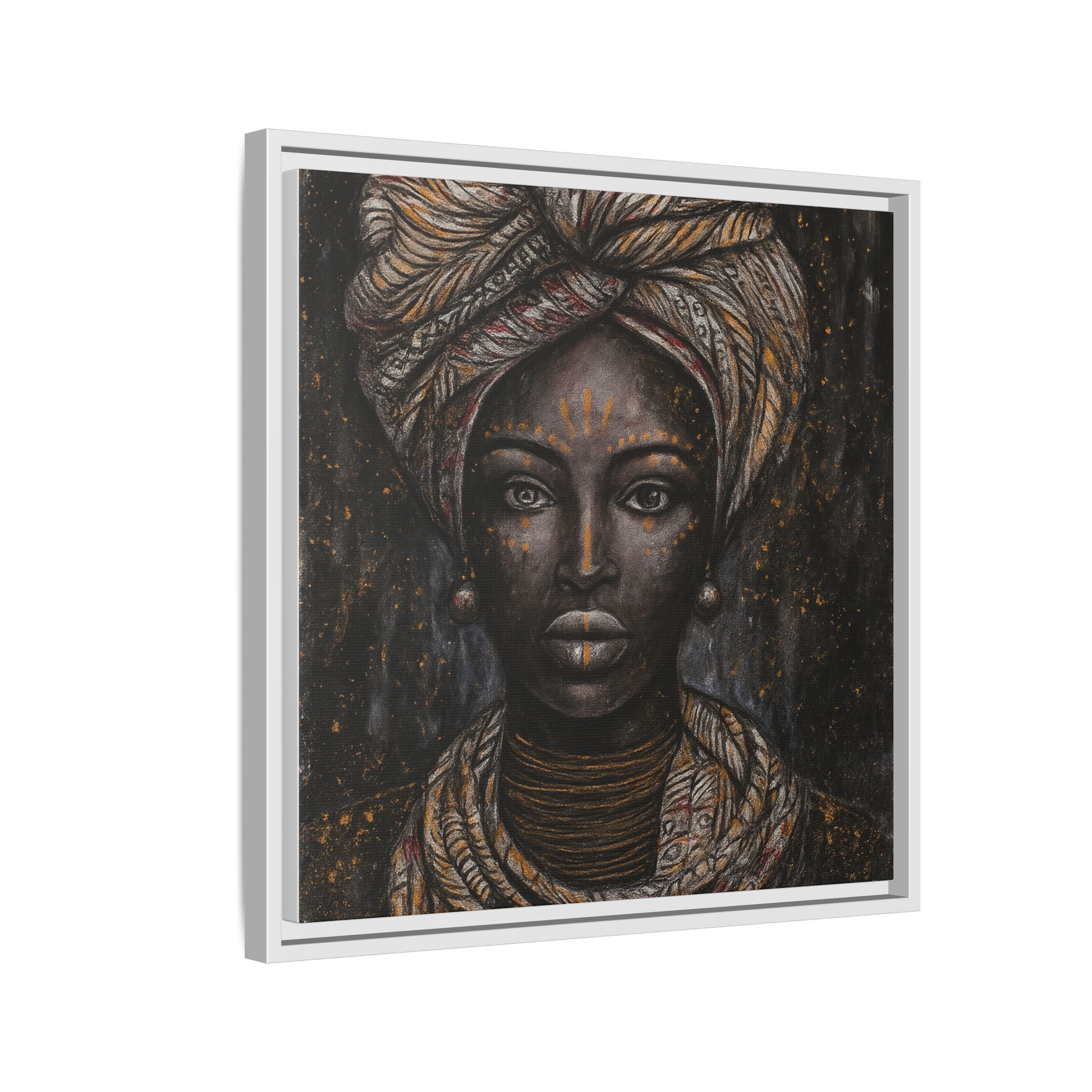 Artistic African Lady