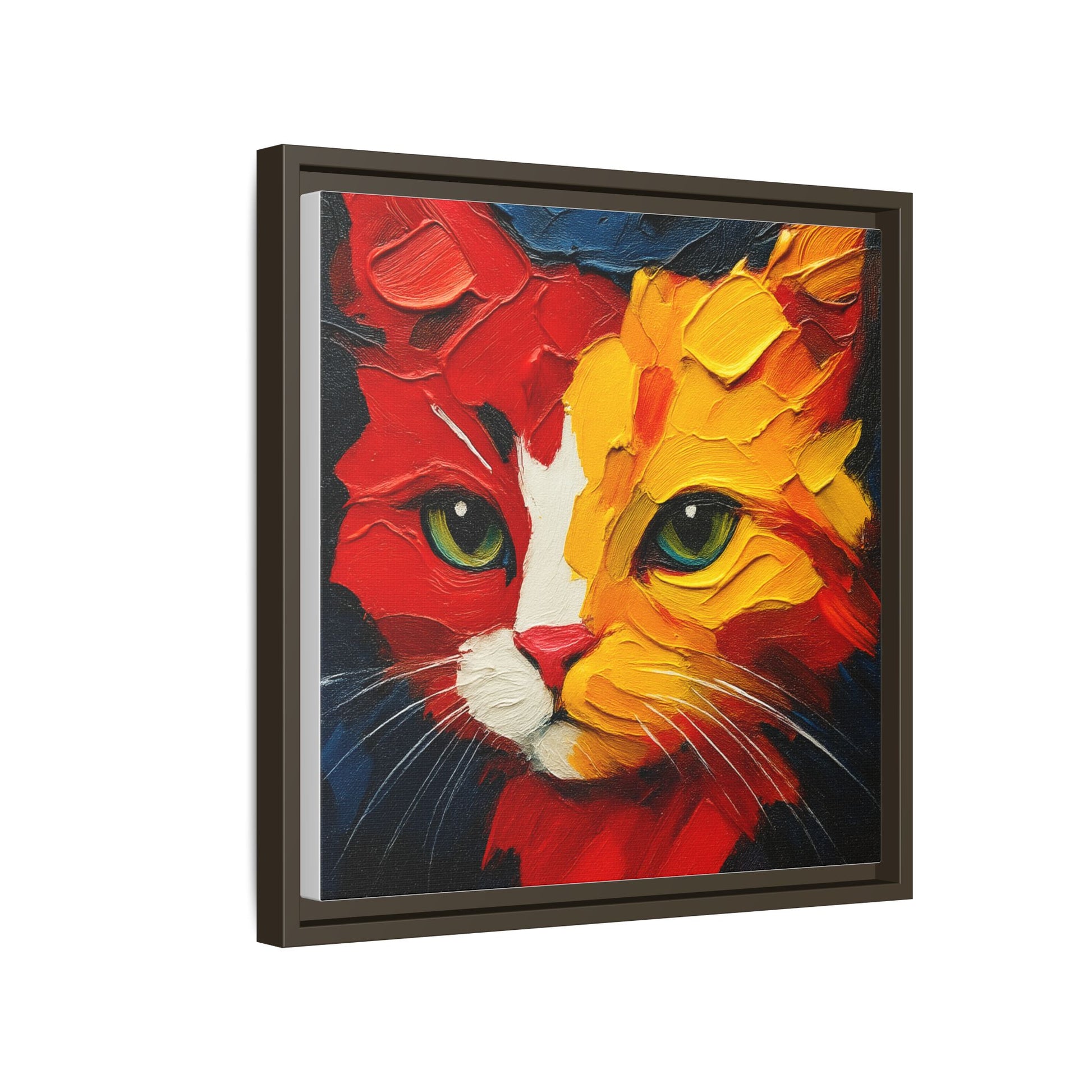 Whiskers in Red & Gold