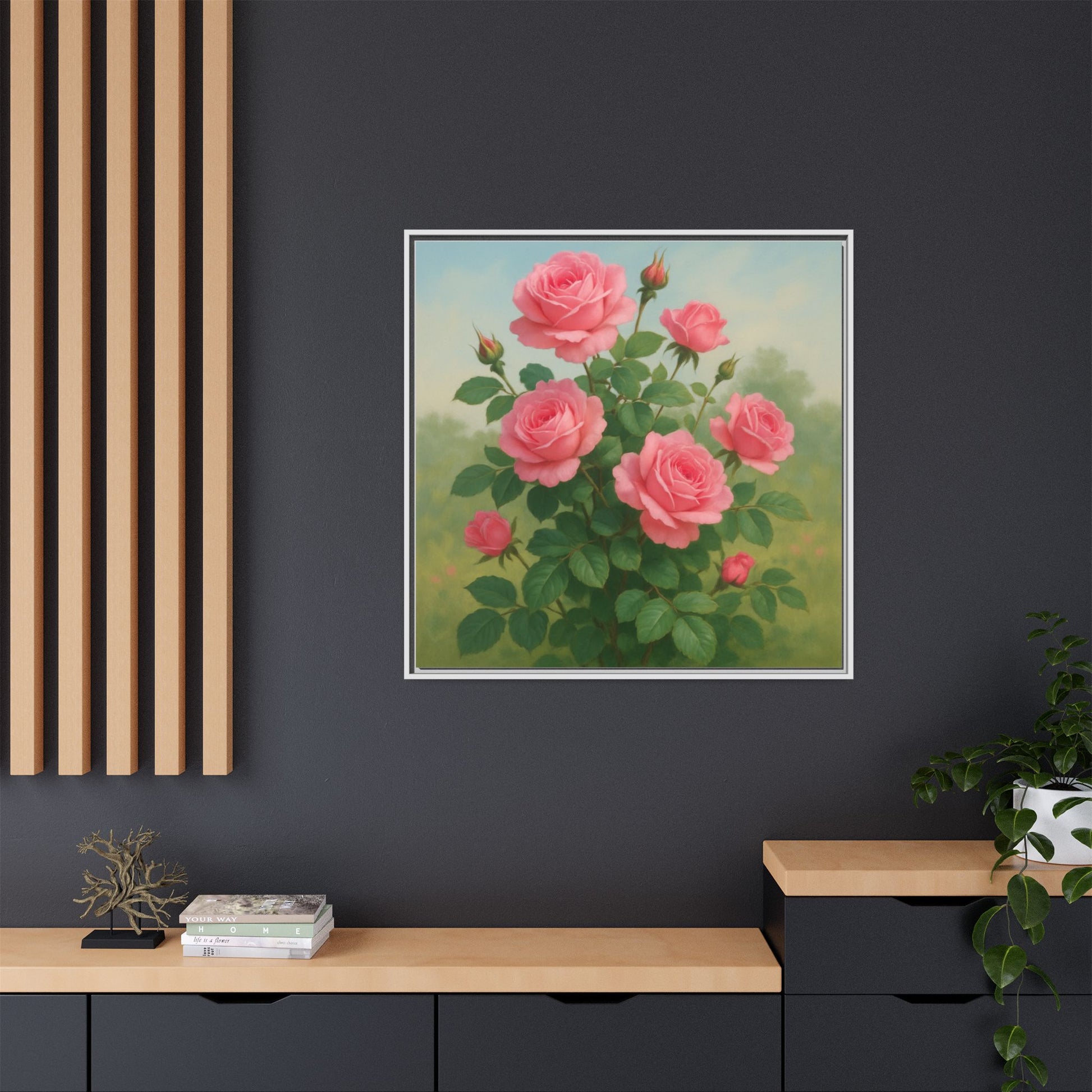 Pink Flower Bush