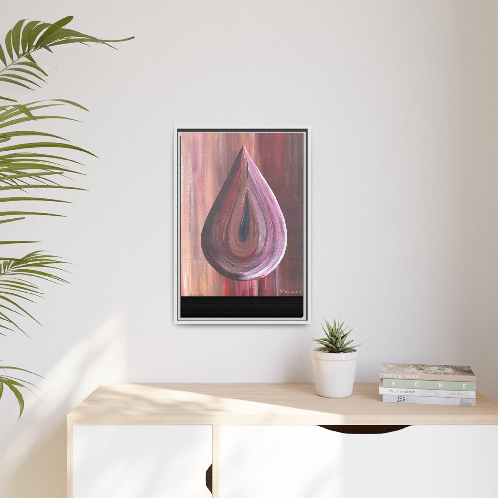 Canvas Art: Purple Rain