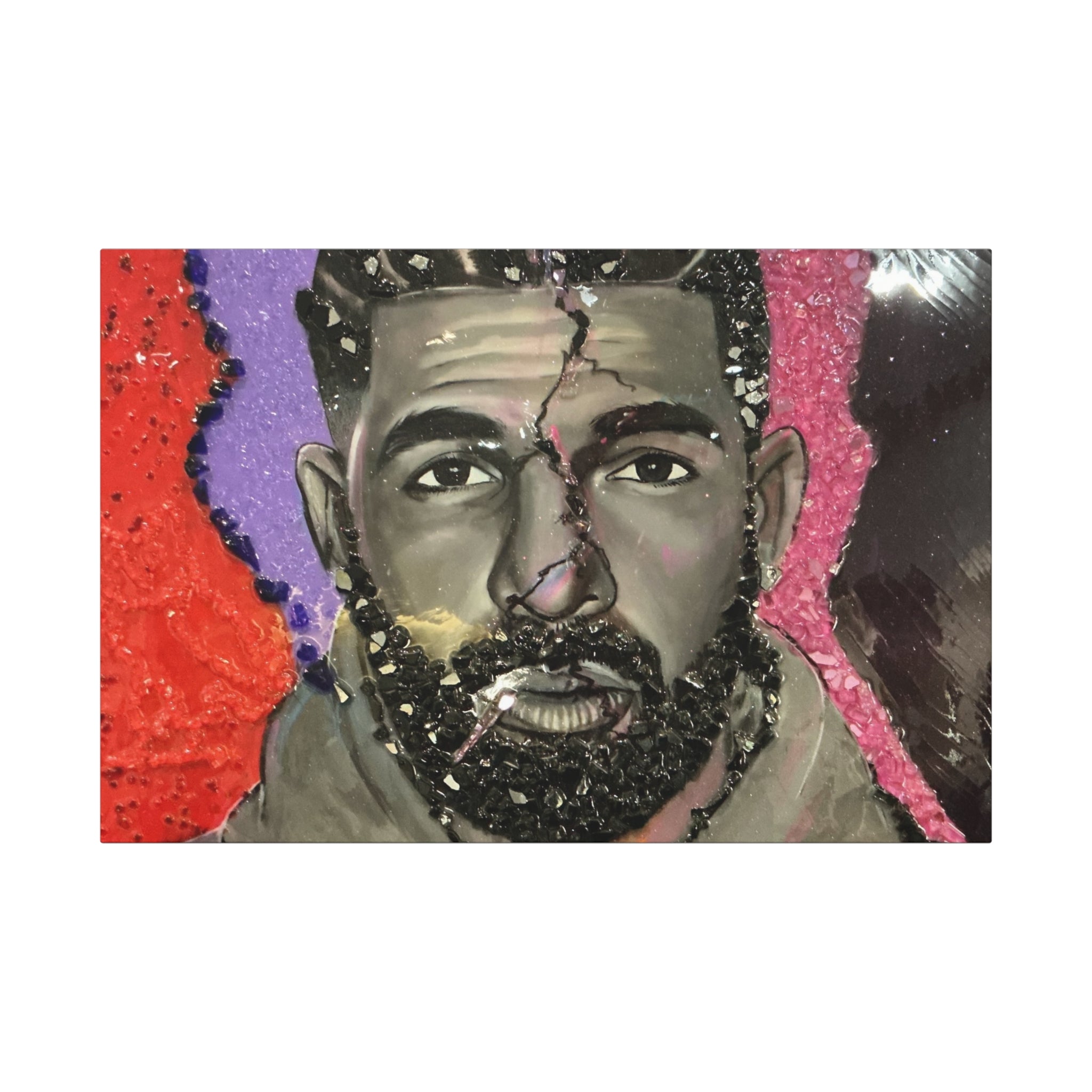 Bold Canvas Art Wraps, Unique Wall Decor, Home Aesthetic, Gift for Music Lovers, Contemporary Artwork for Home