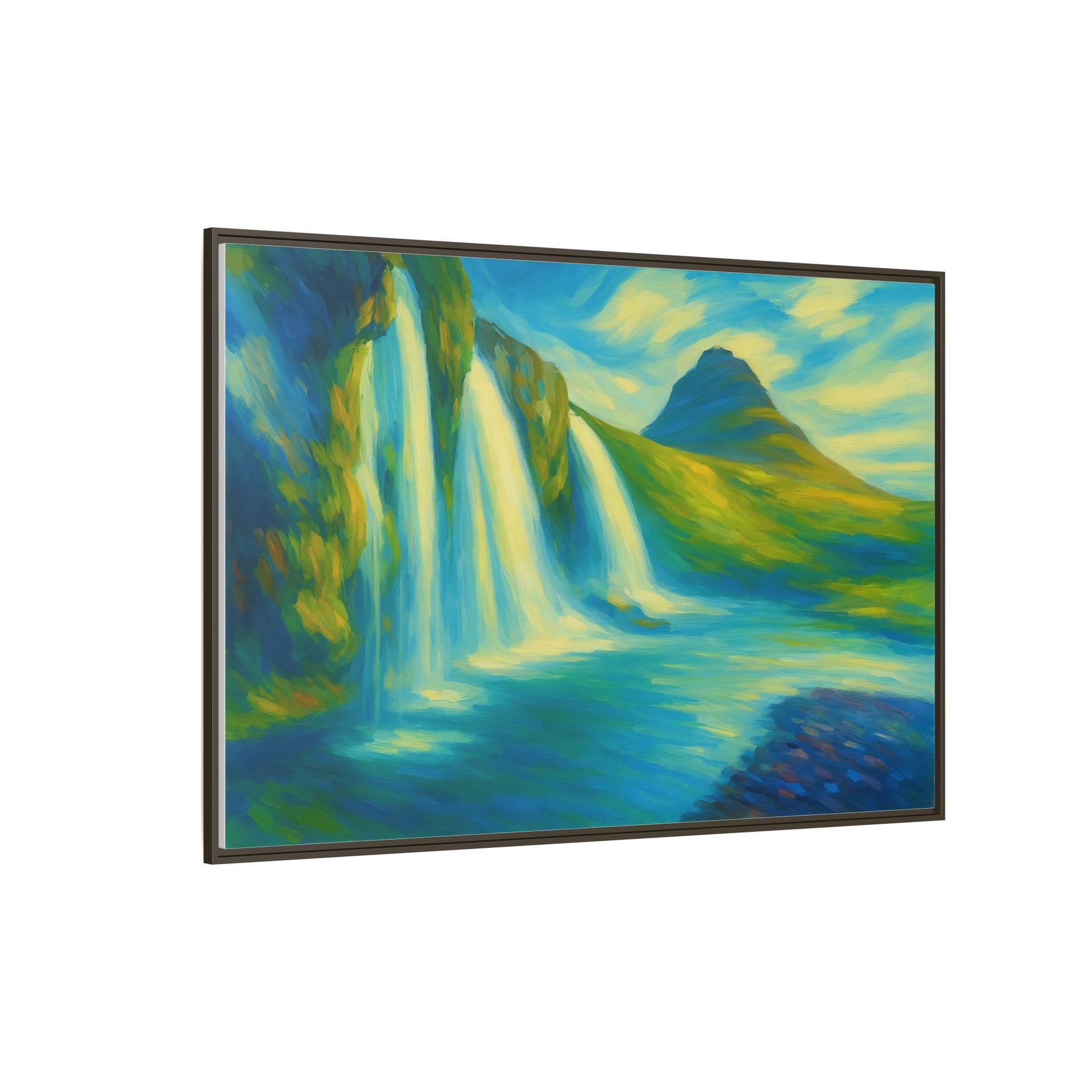 Waterfall Green Landscape