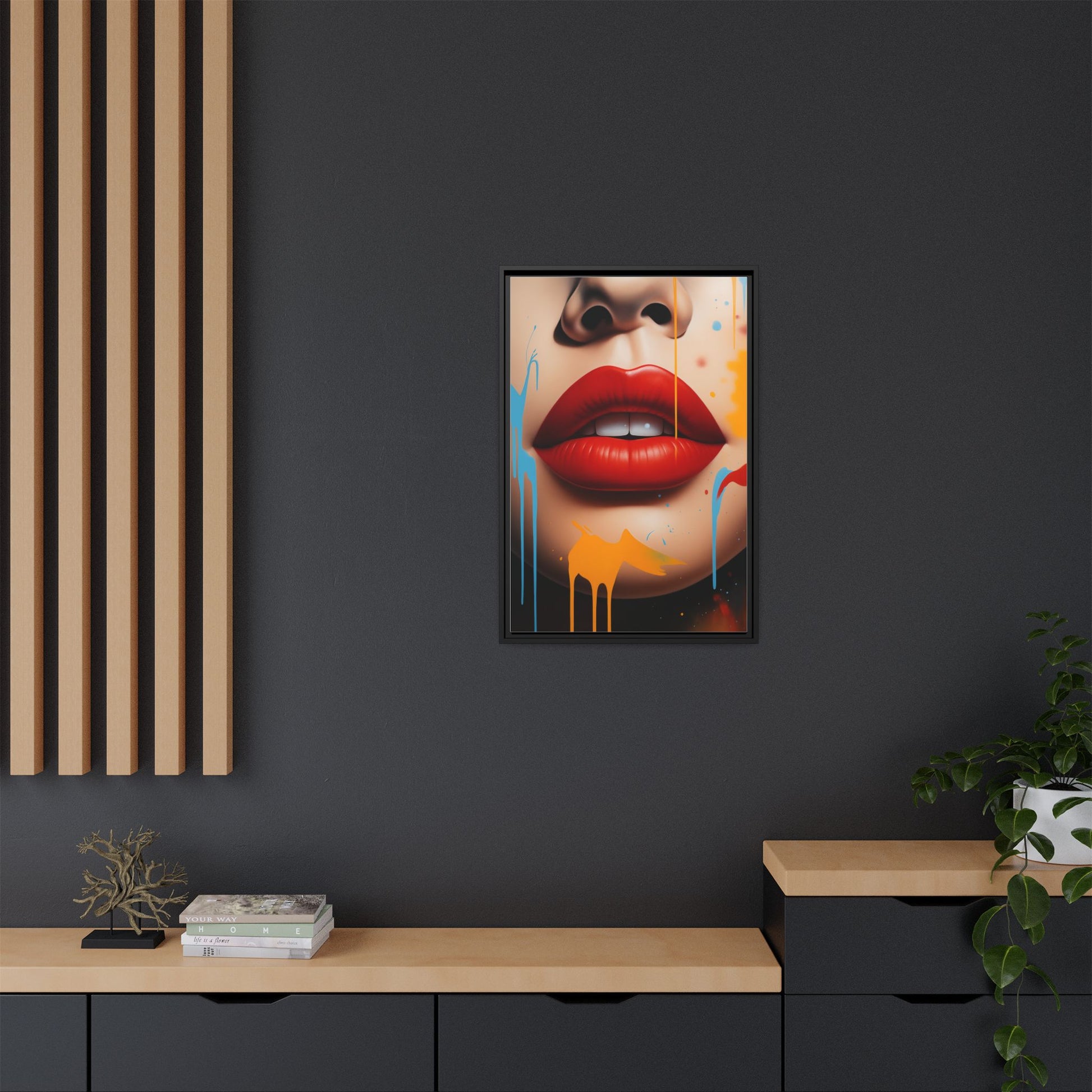 Color Drip Lips