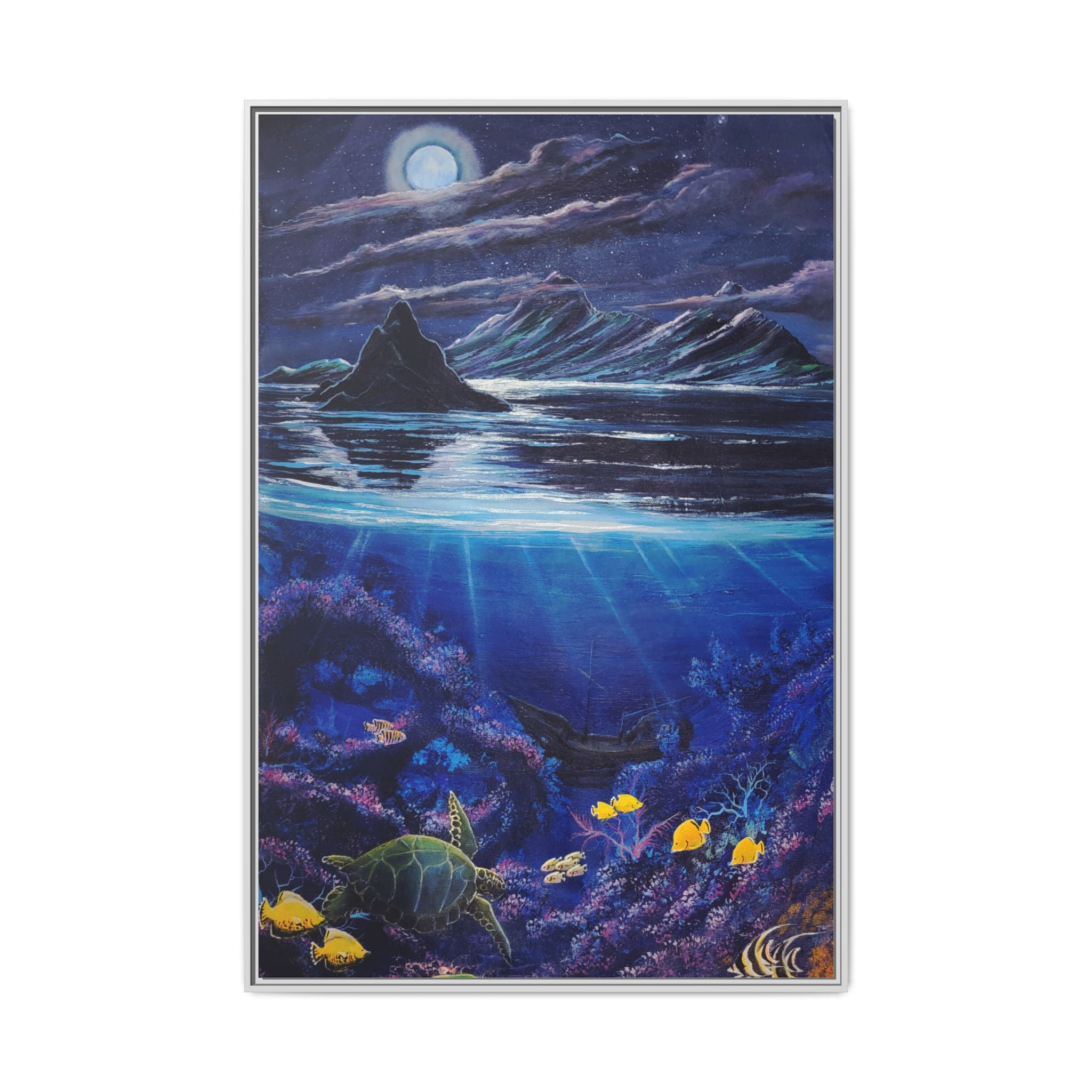 Dark Underwater Serenity