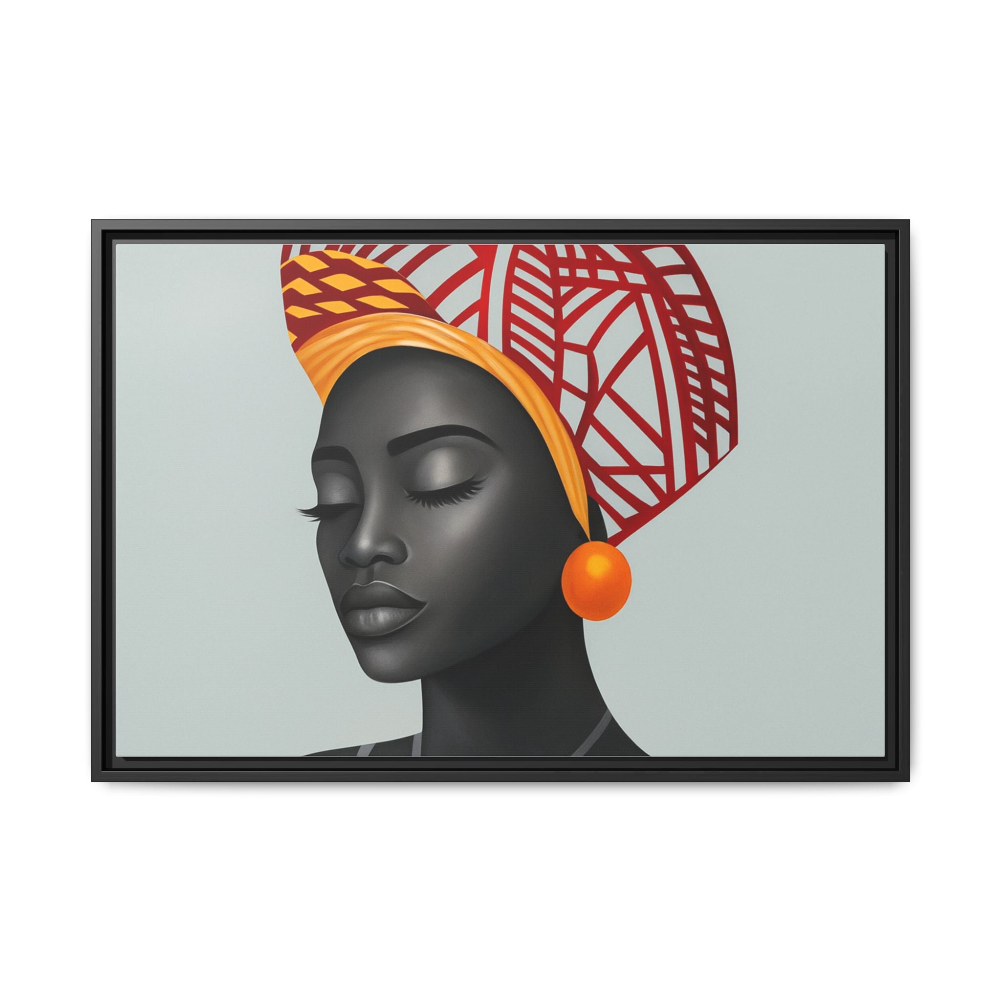 African Woman Humility