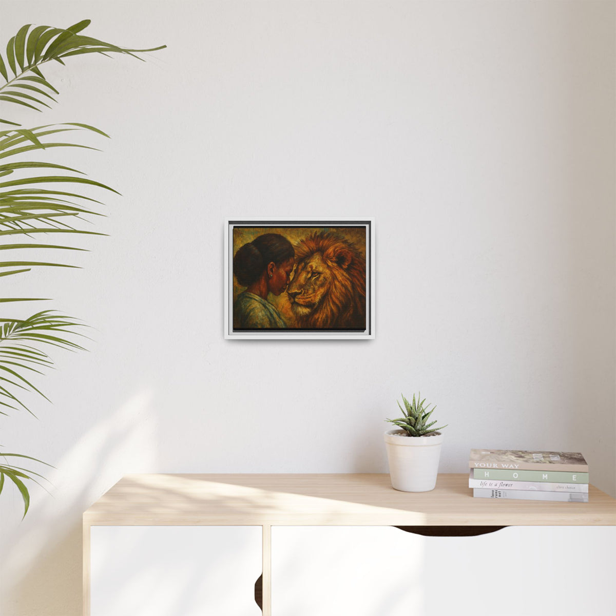 Lion and Woman