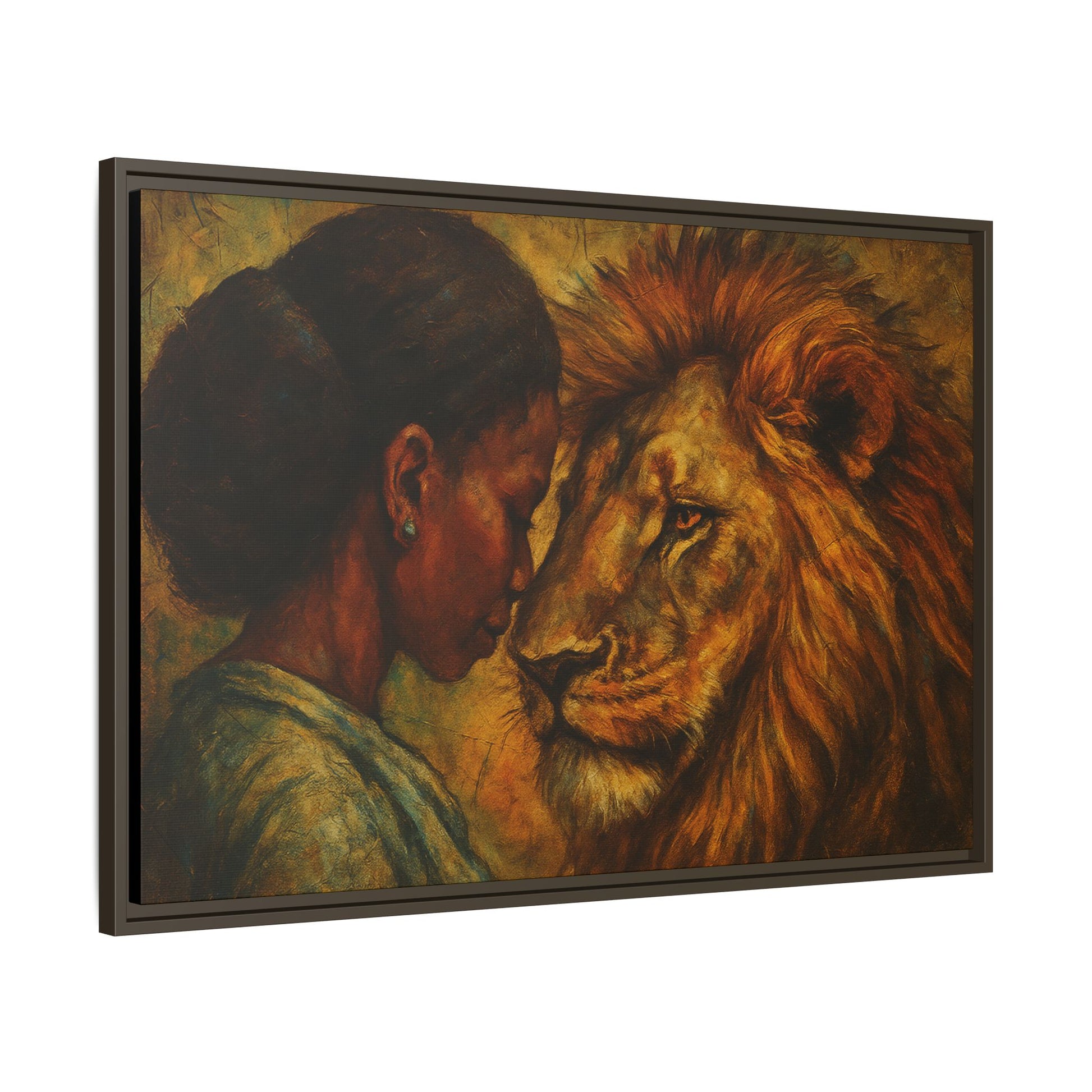 Lion and Woman
