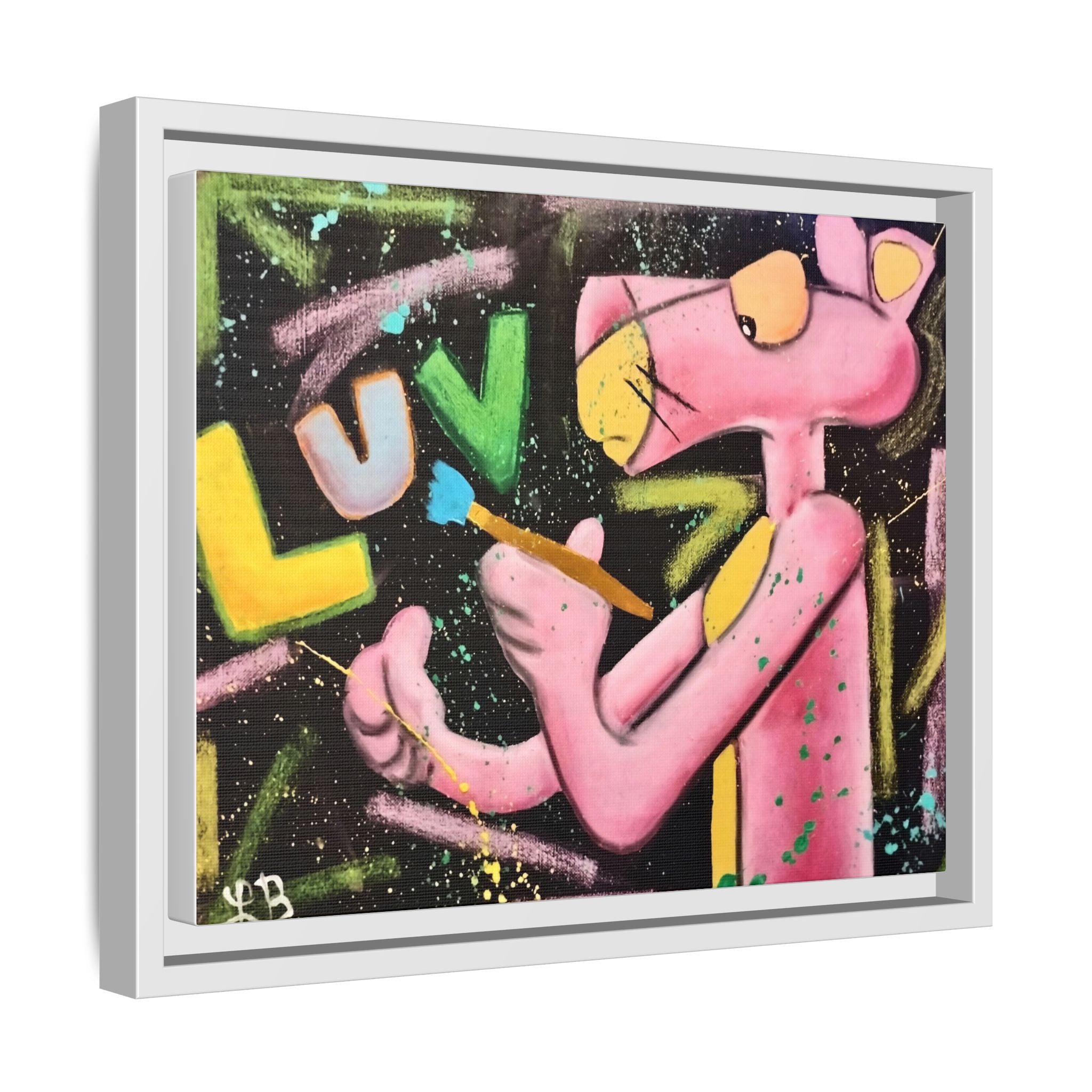 Luv Pink Panther Graffiti