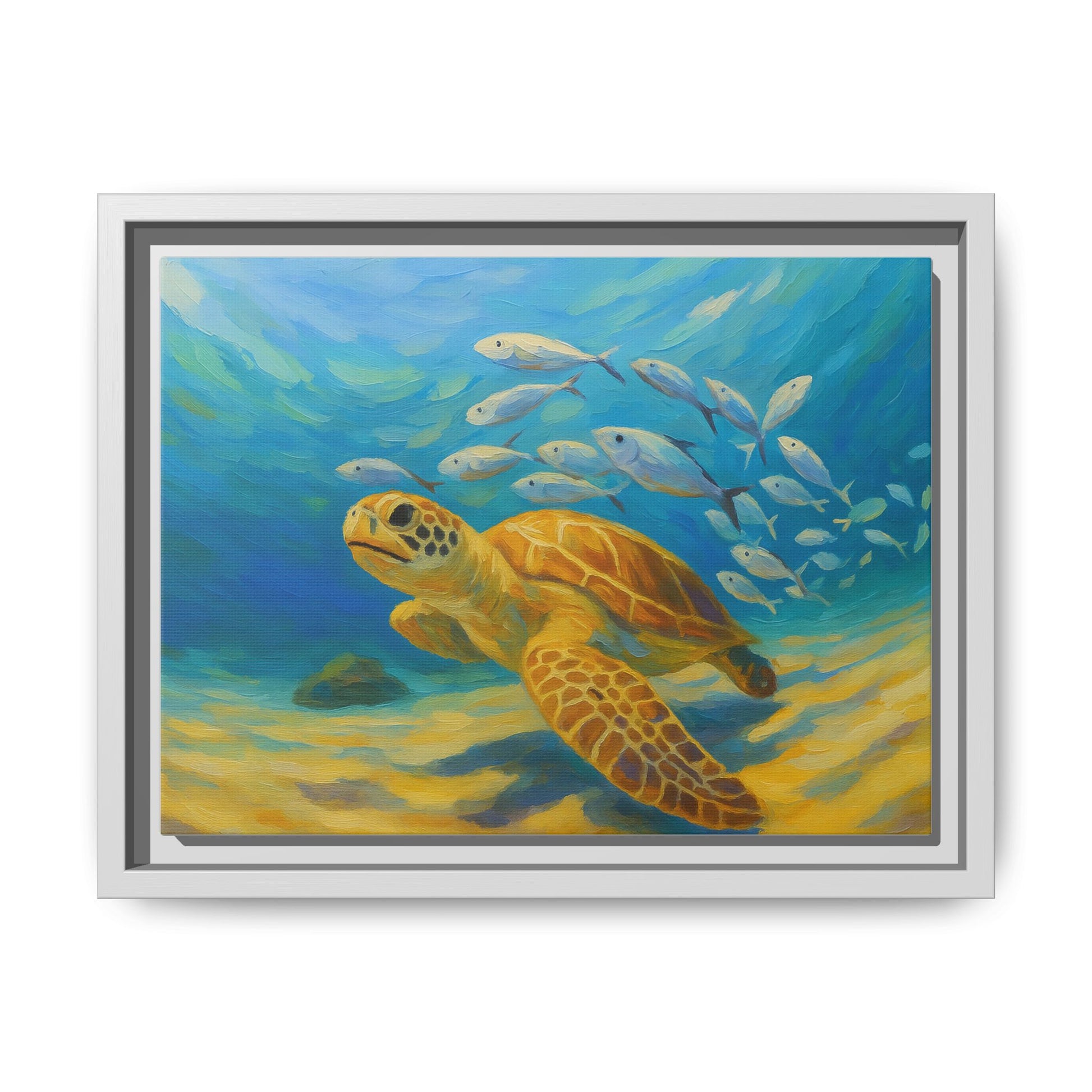 Underwater Sea Turtle life