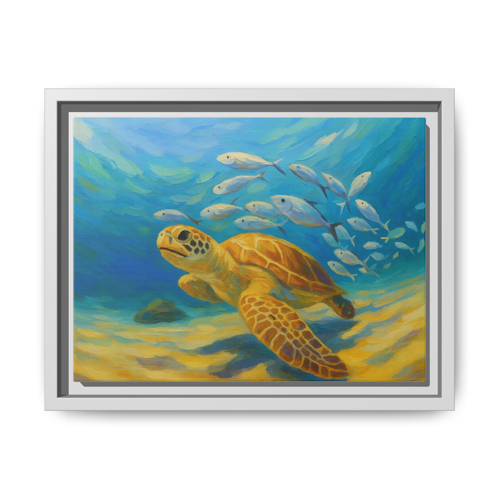 Underwater Sea Turtle life