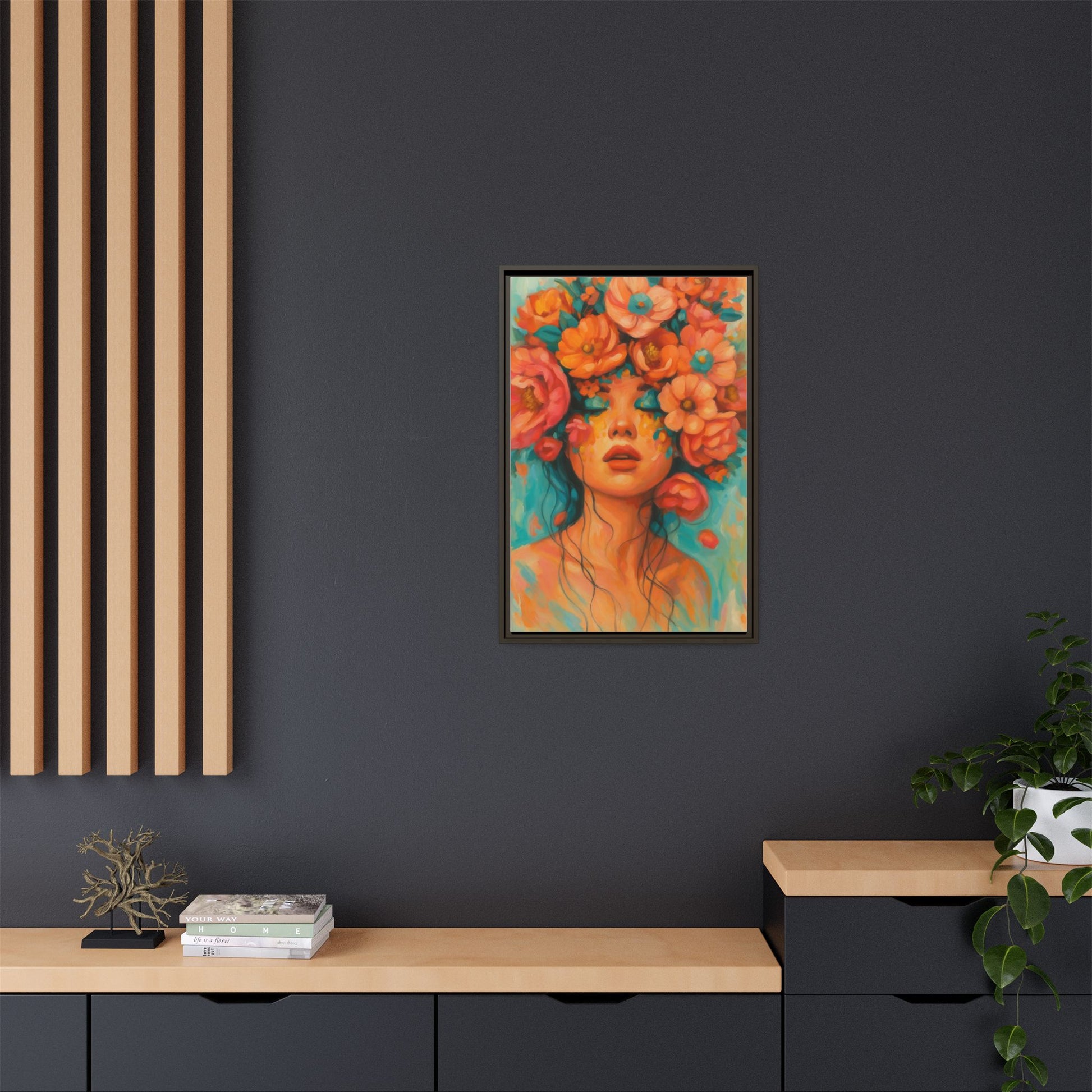 Floral Hair Pink Flowers