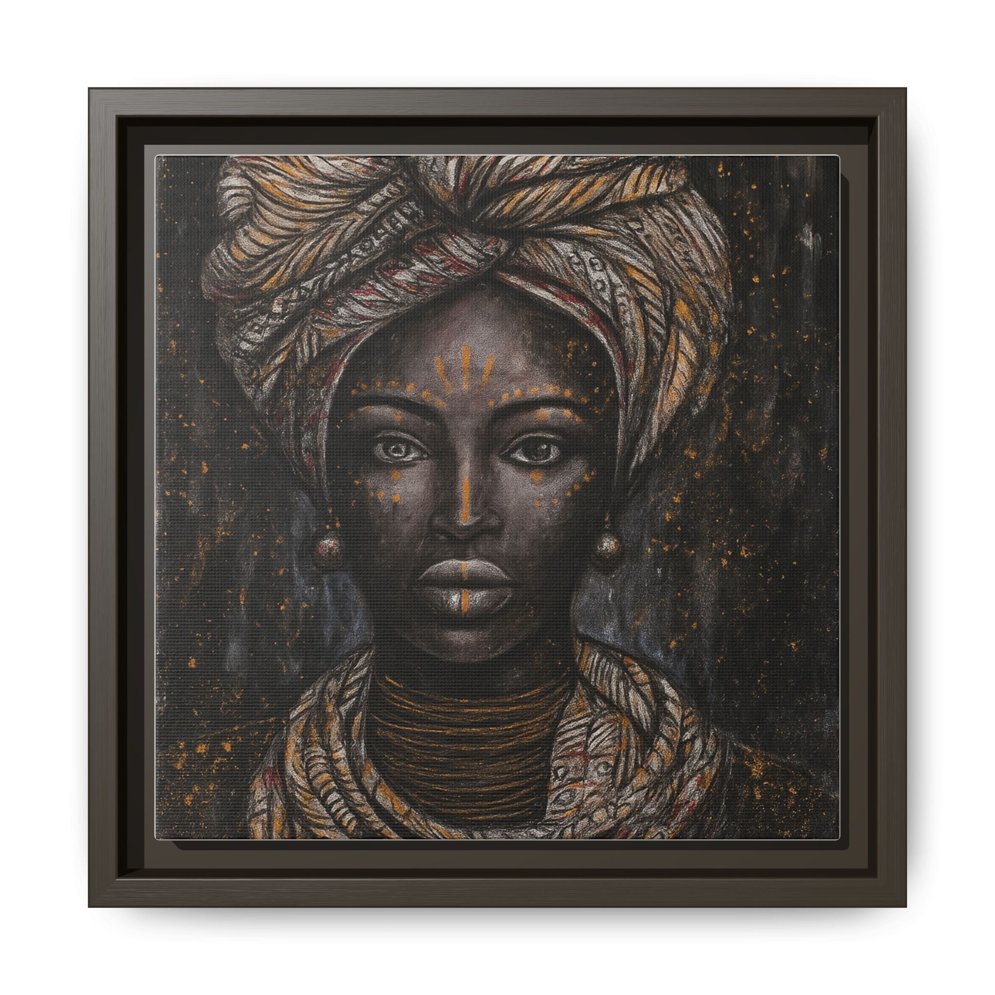Artistic African Lady