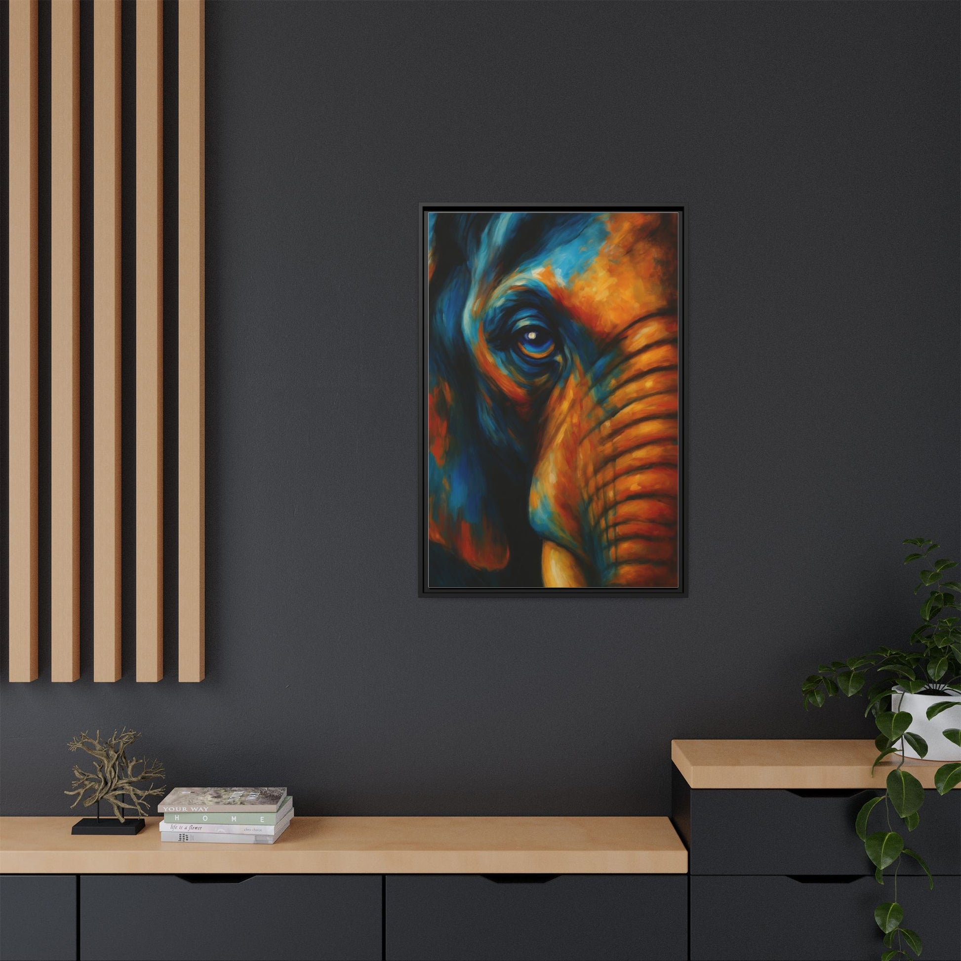 Majestic Elephant Gaze
