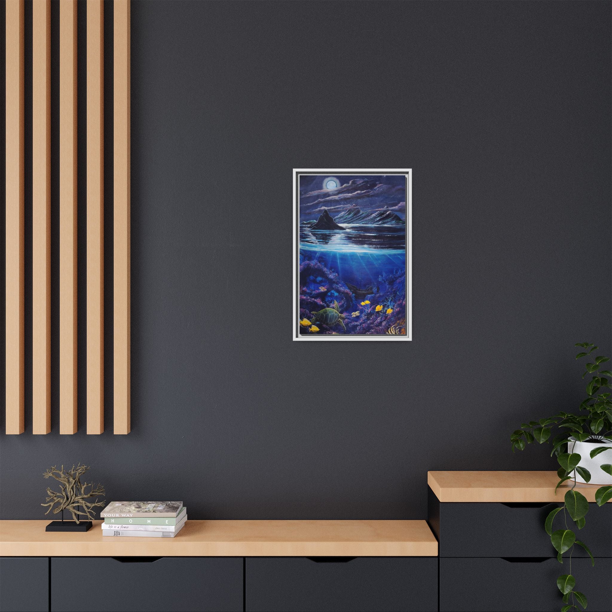 Dark Underwater Serenity