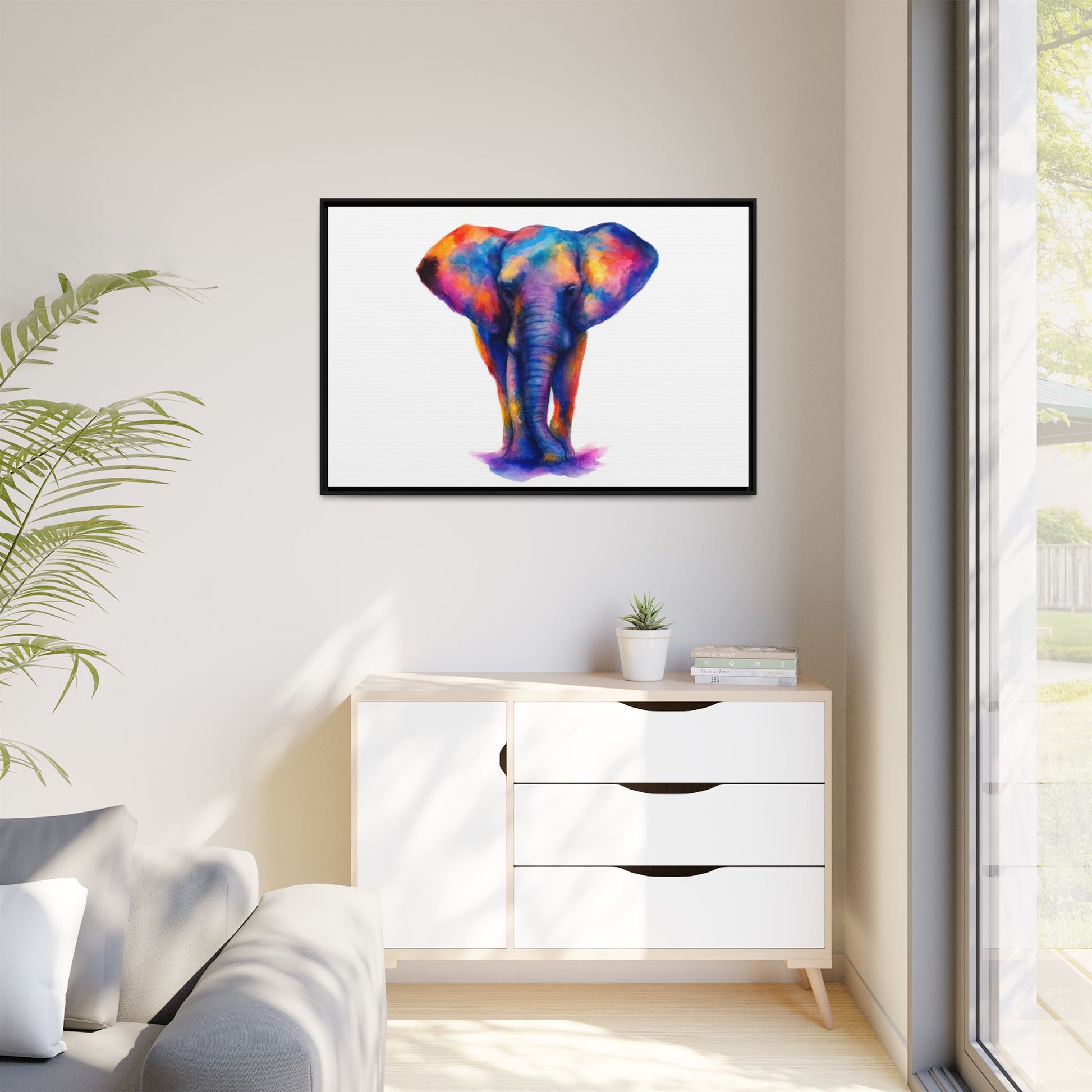 Color Splash Elephant