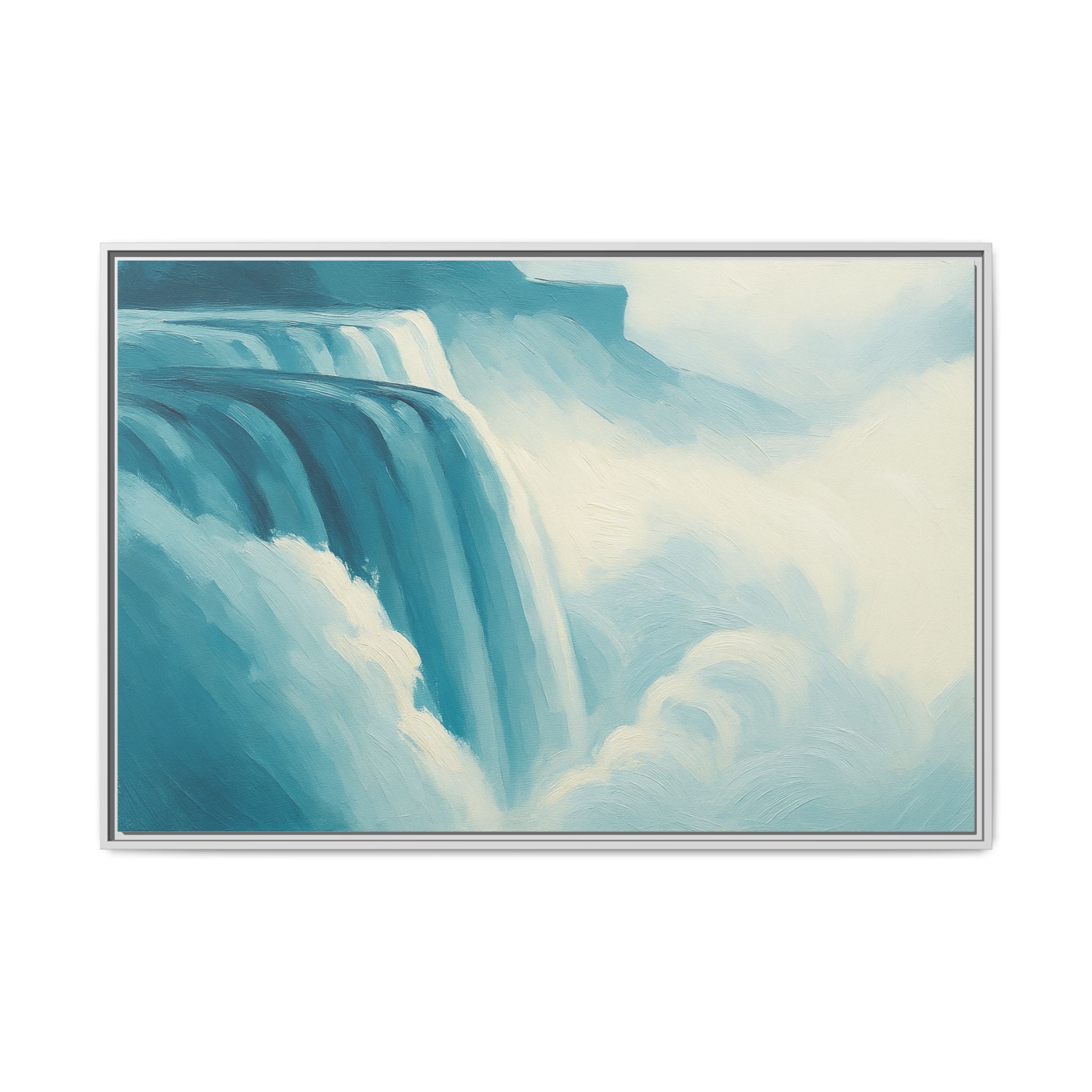 Blue Beautiful Waterfall