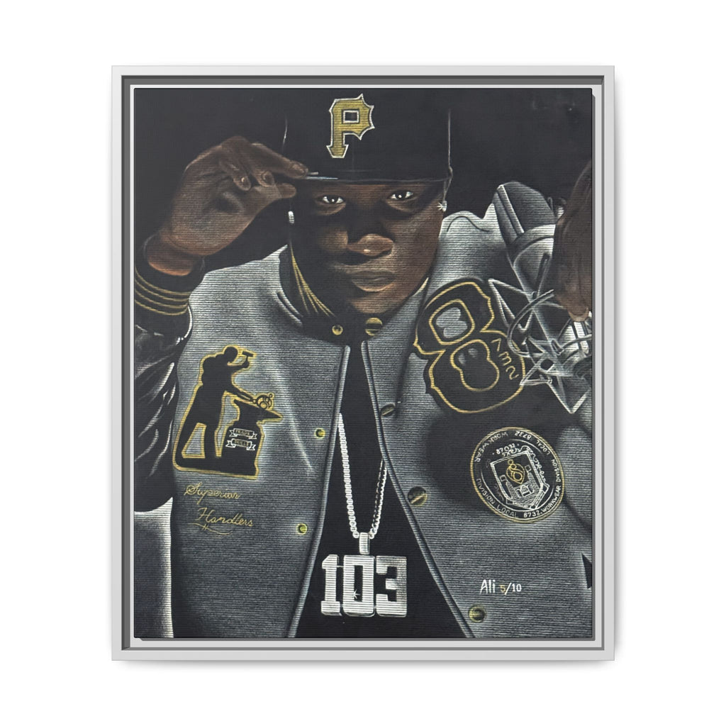 Canvas Looking in the Mirror Wall Art