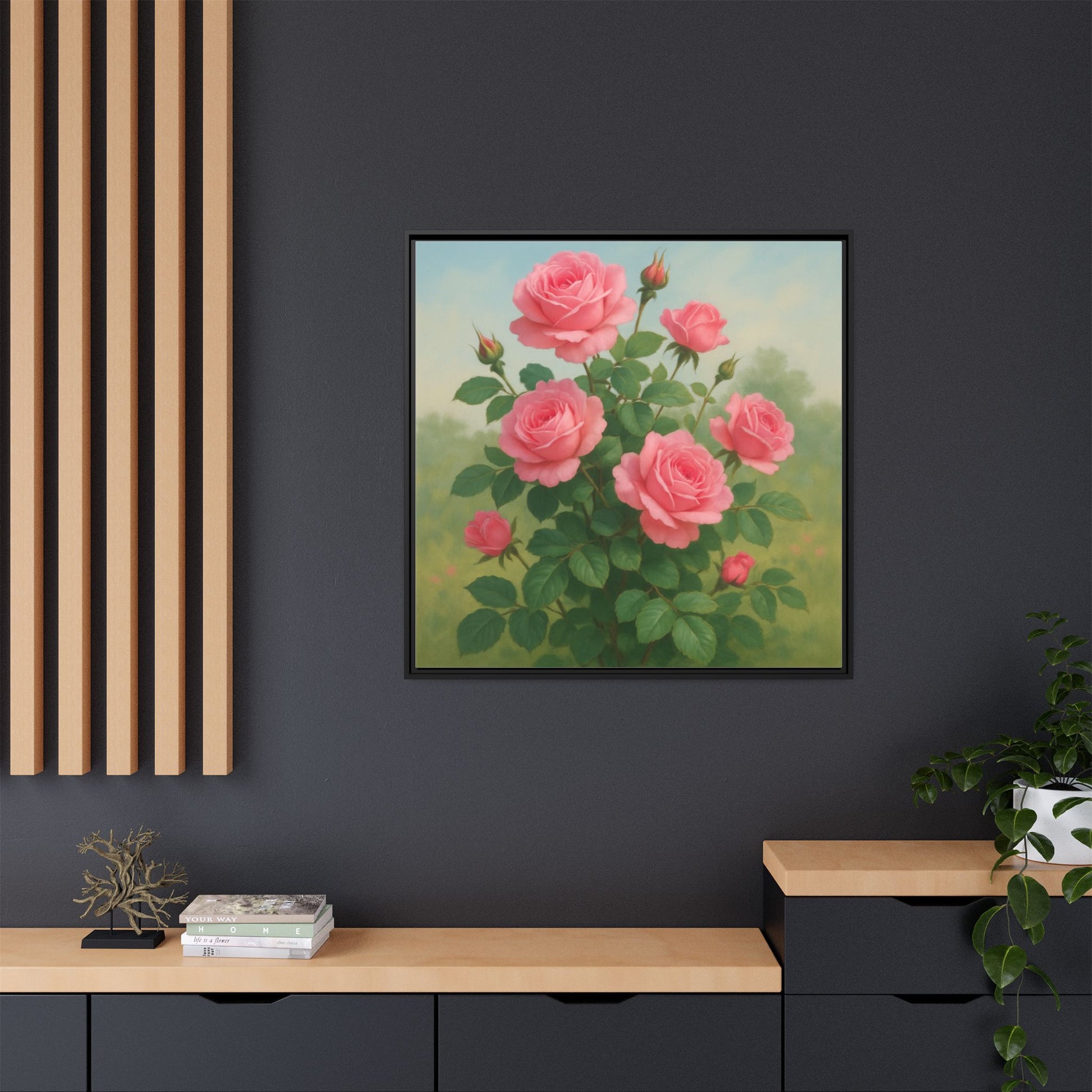 Pink Flower Bush