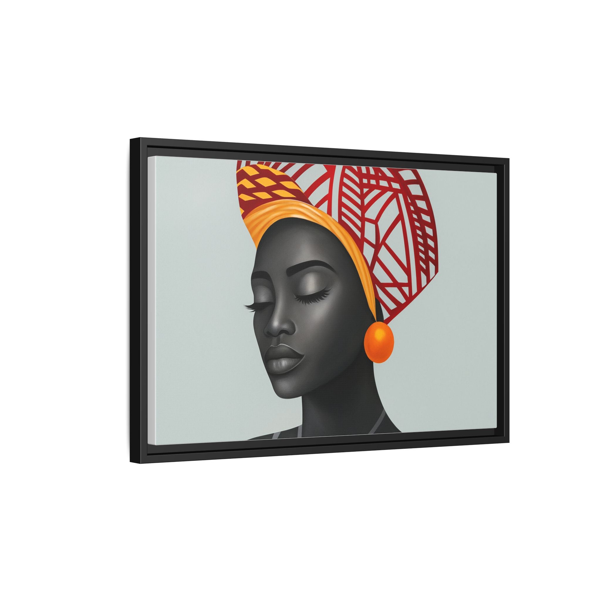 African Woman Humility