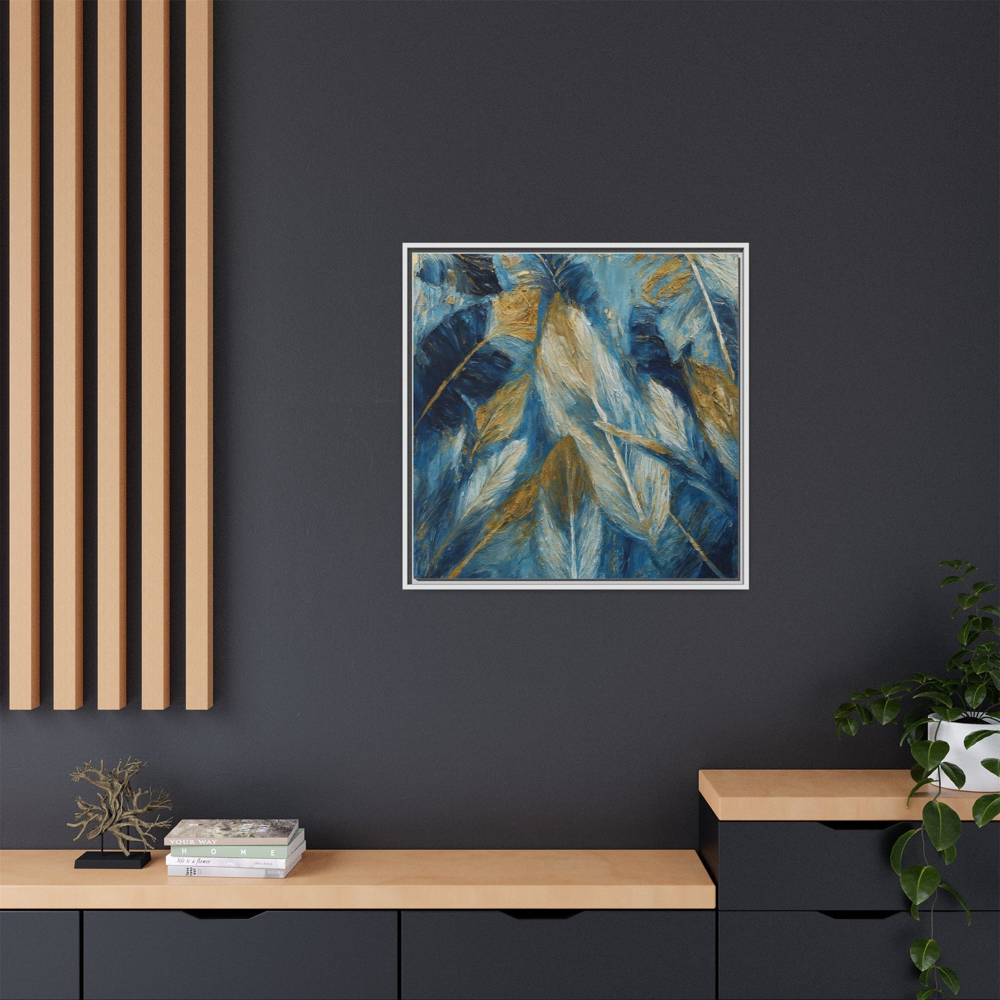 Blue Feather of Gold
