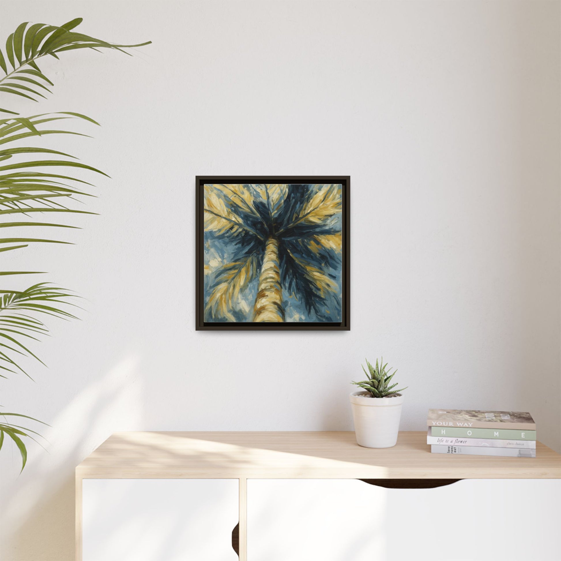 Blue Palm Tree