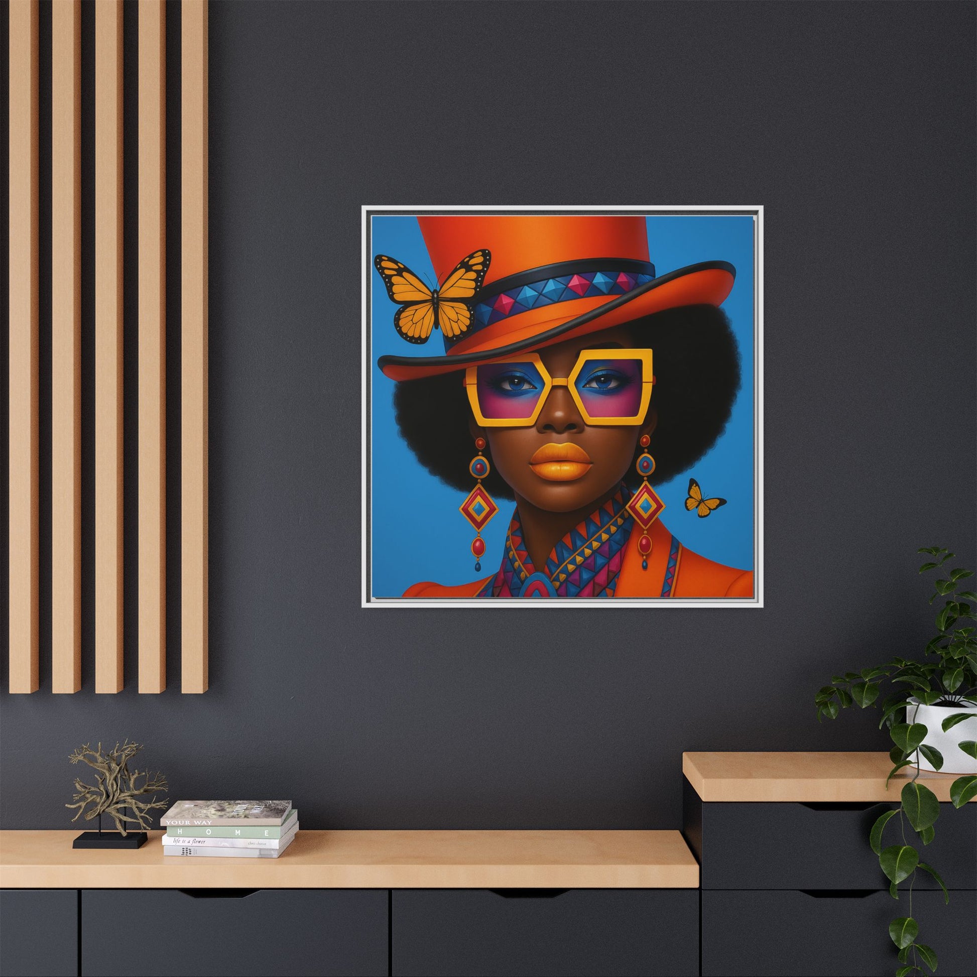 Butterfly Afro Queen