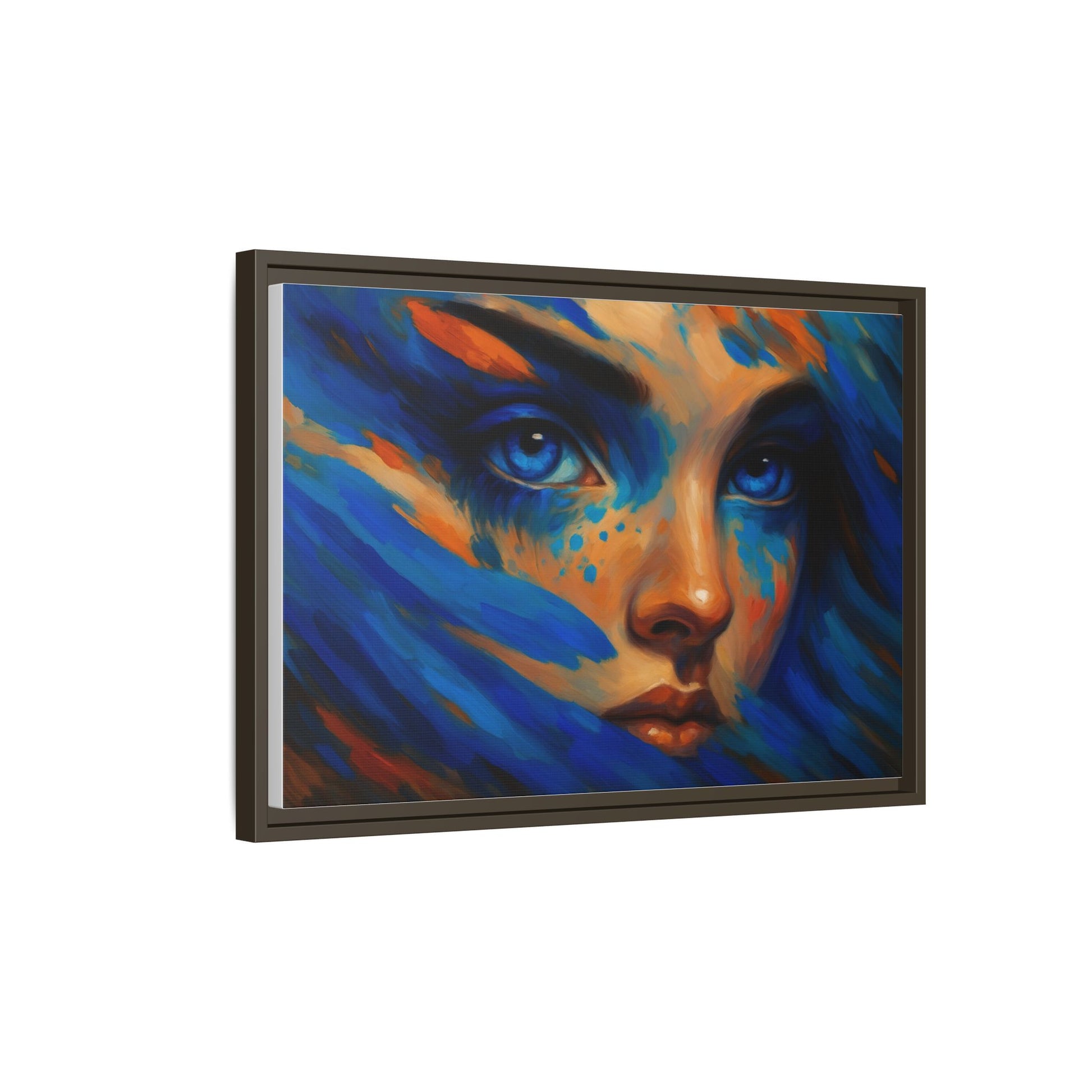 Vibrant Lady Blue Wave