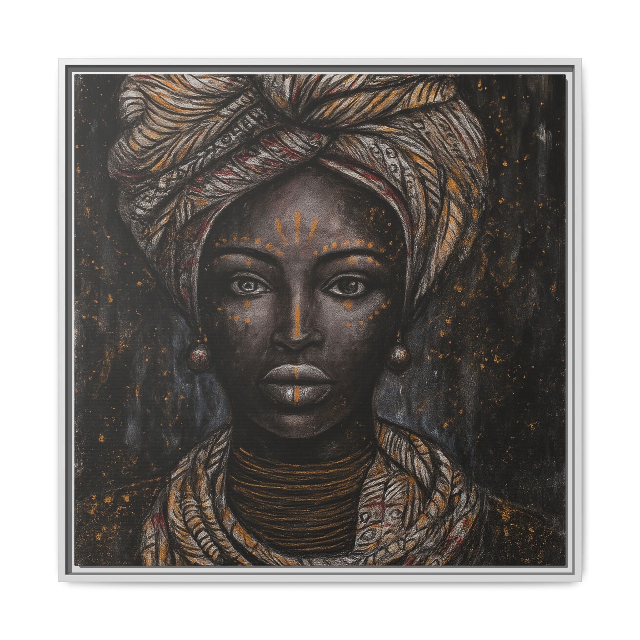 Artistic African Lady