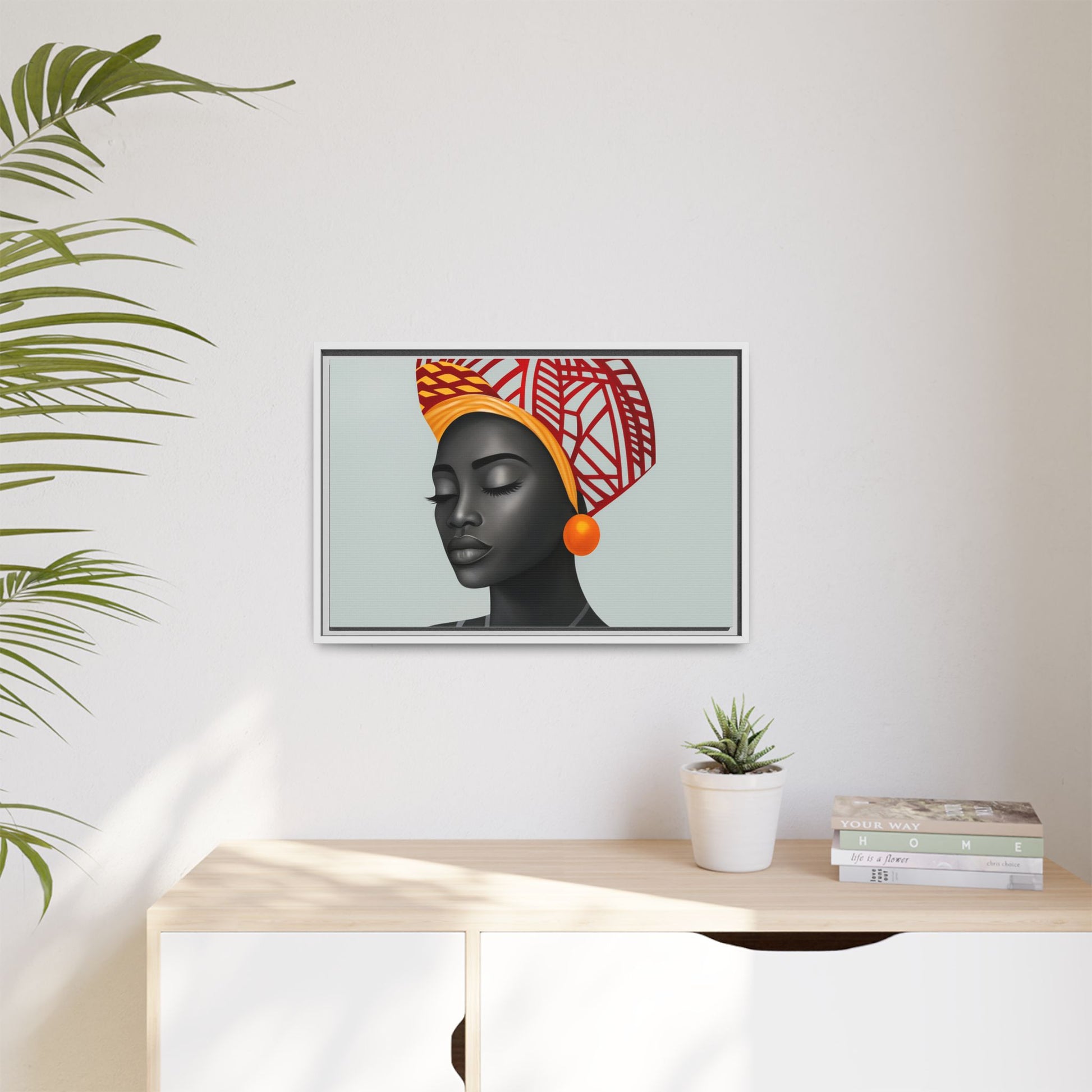 African Woman Humility
