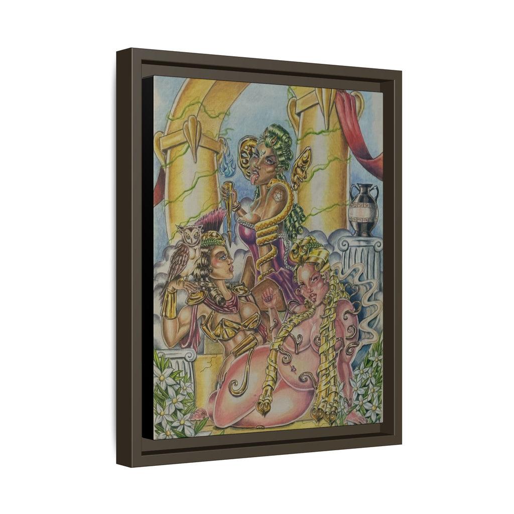 Canvas Art Print - Many Faces