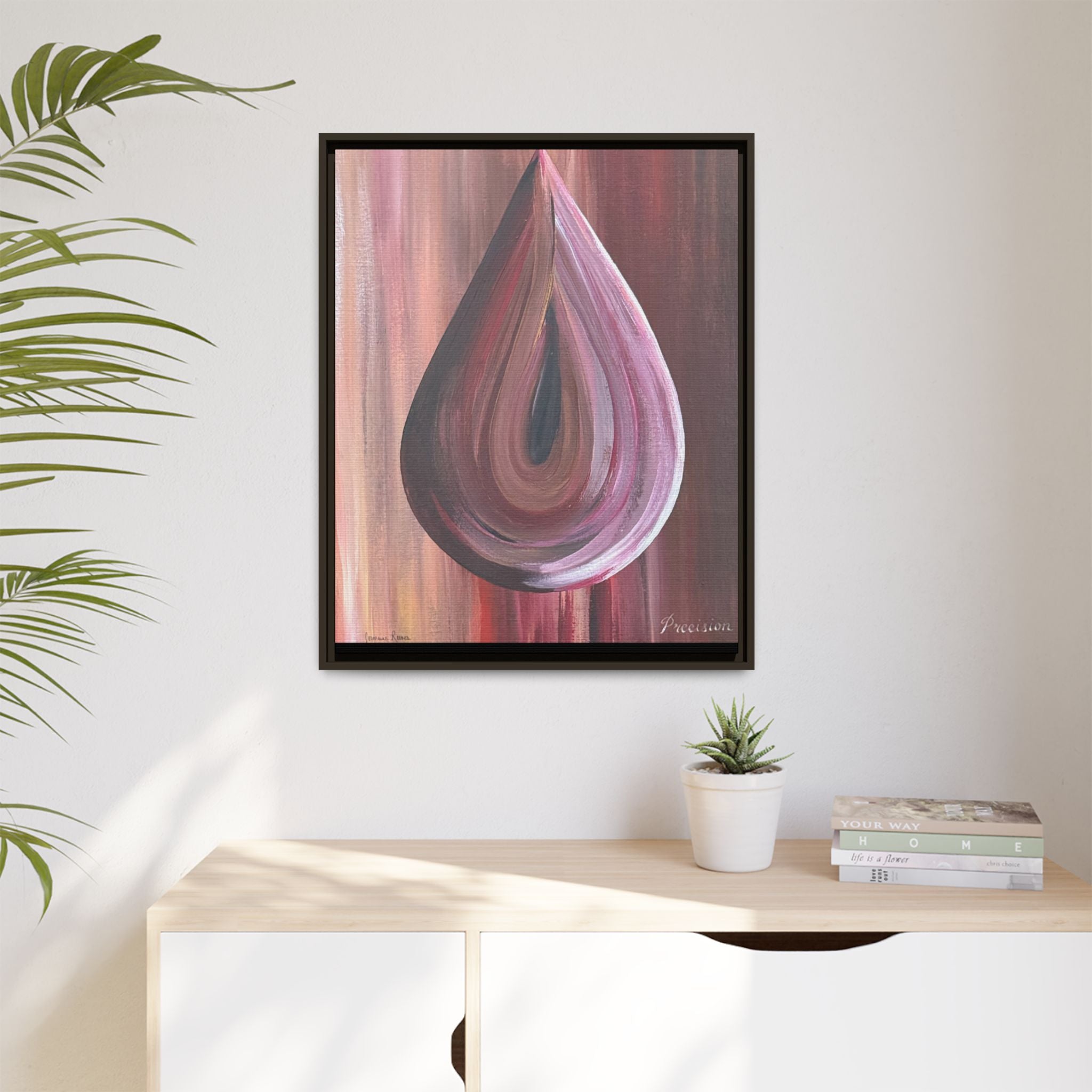 Canvas Art: Purple Rain