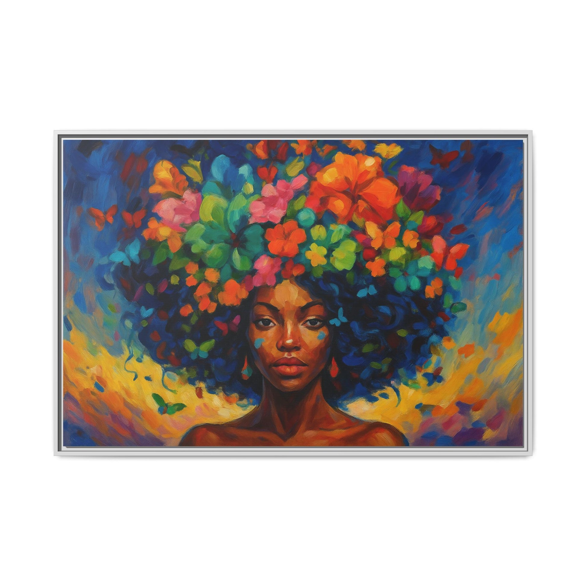 Garden Afro Crown