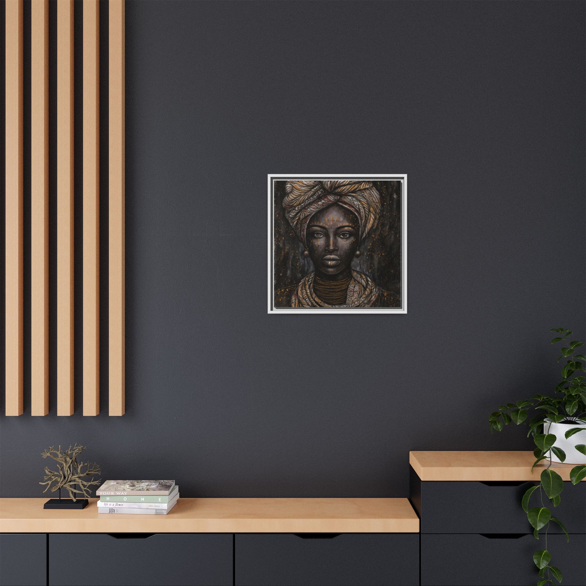 Artistic African Lady